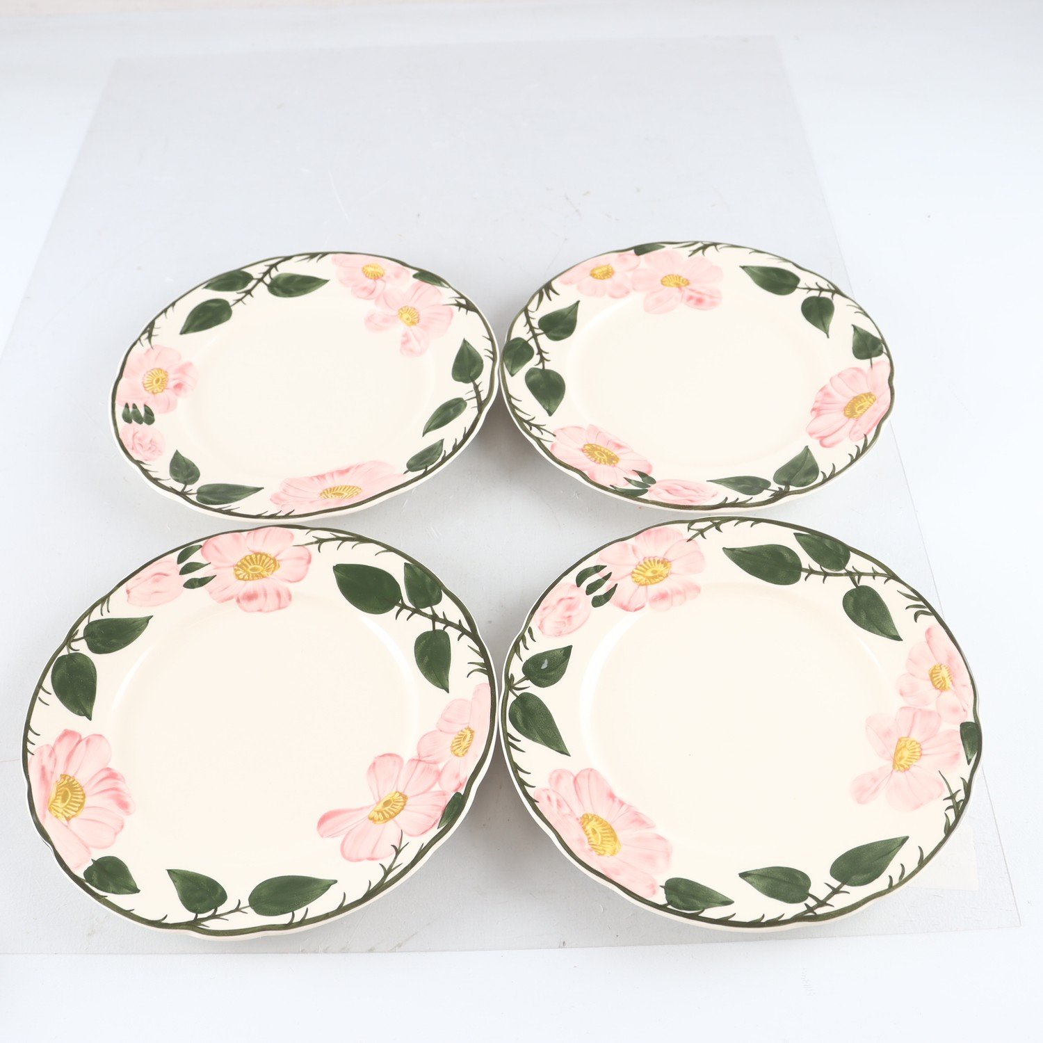 Assietter, Villeroy & boch, Wild rose 4 st