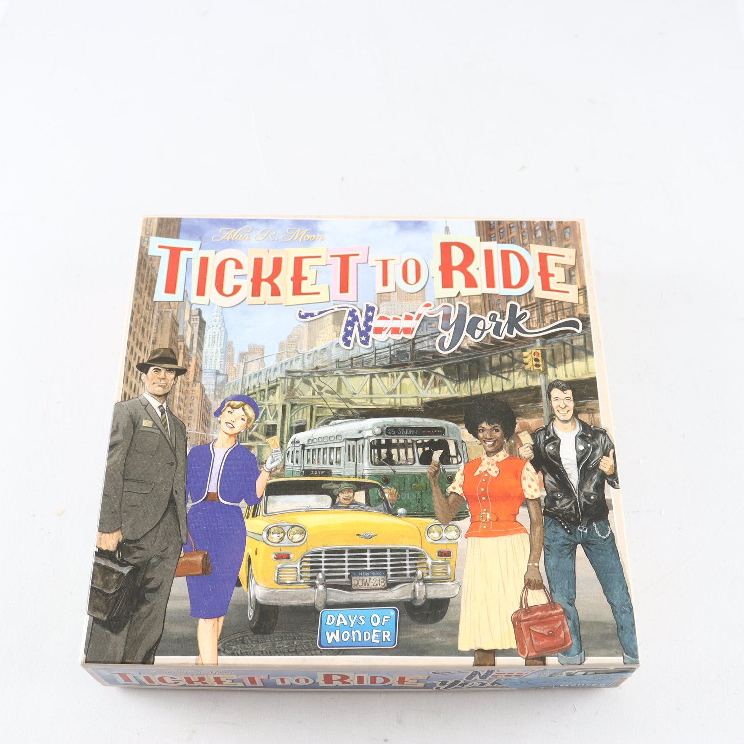 Spel, Ticket to ride, new york.