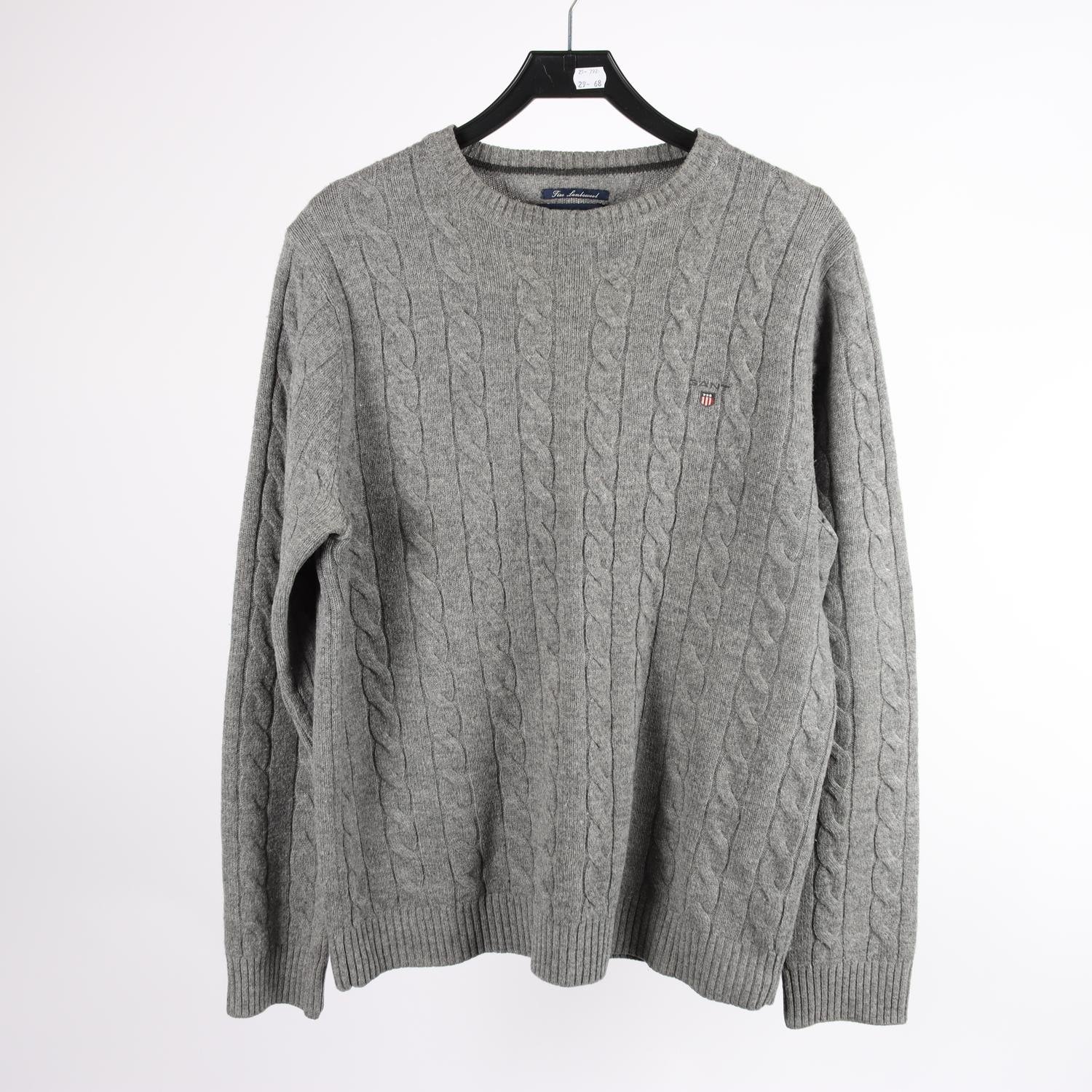 Stickad tröja, Gant,100% lammull, stl. L