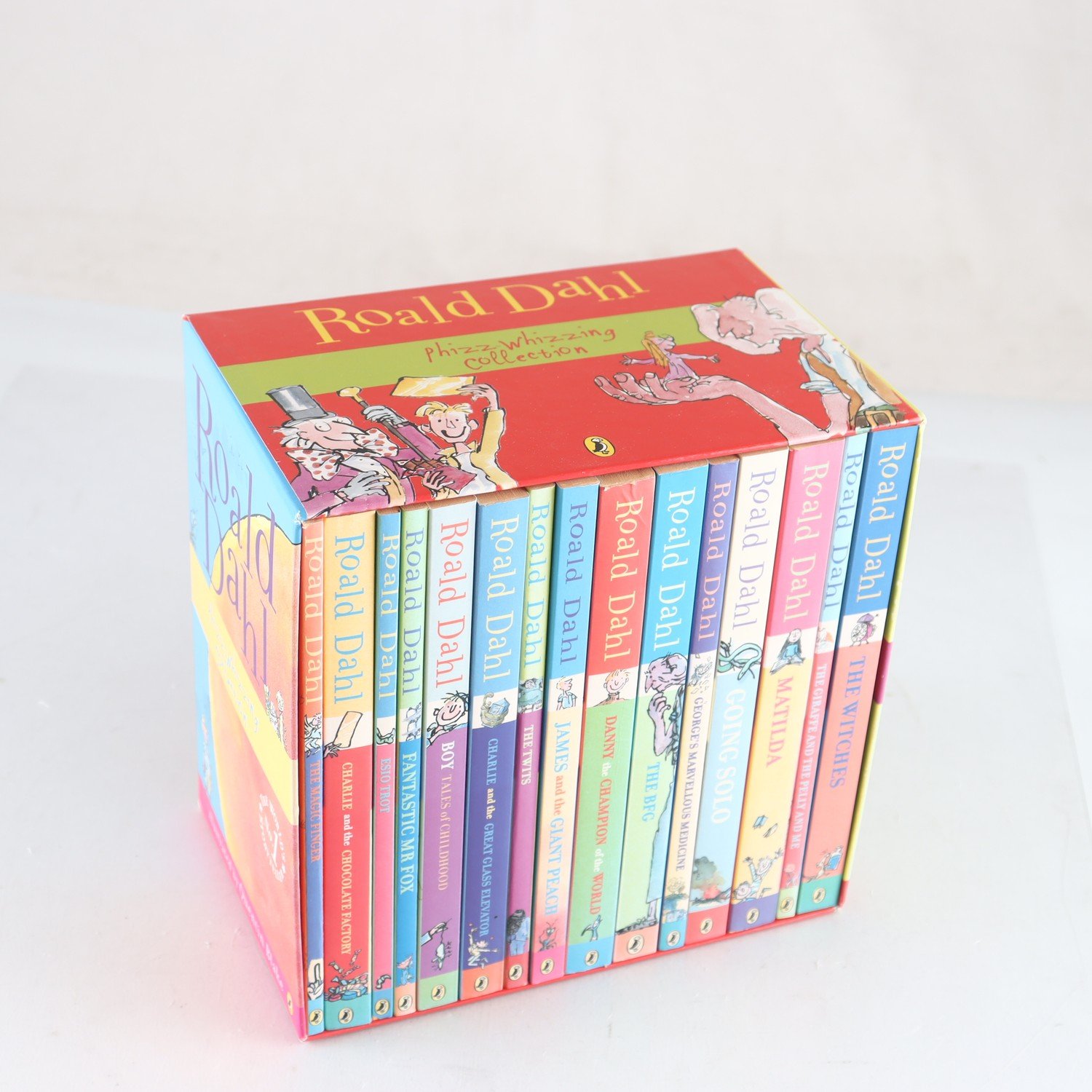 Böcker, Roald dahl, Phizz whizzing collection, 15 st