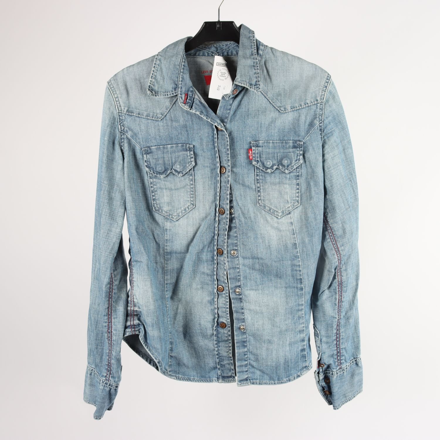 Jeansskjorta, Levis, blå, stl. S
