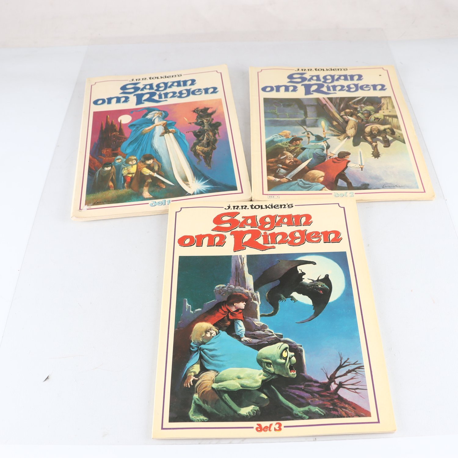 Seriealbum, J.R.R Tolkiens Sagan om ringen del 1-3,