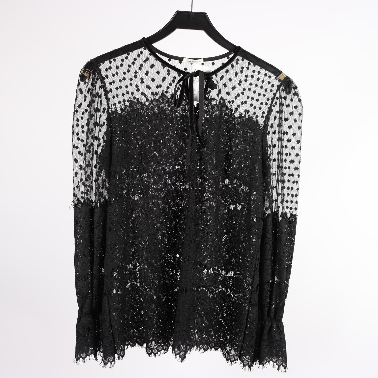 Blus, Ida Sjöstedt, svart, stl. 40