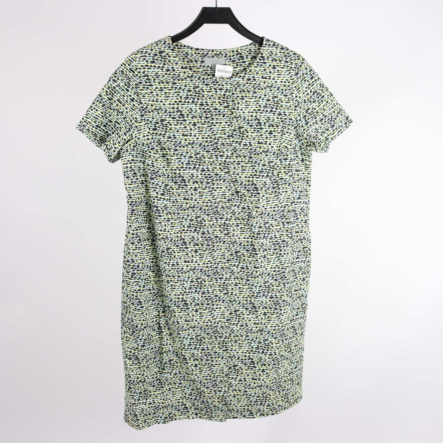 Klänning, COS, mönstrad, stl. 38