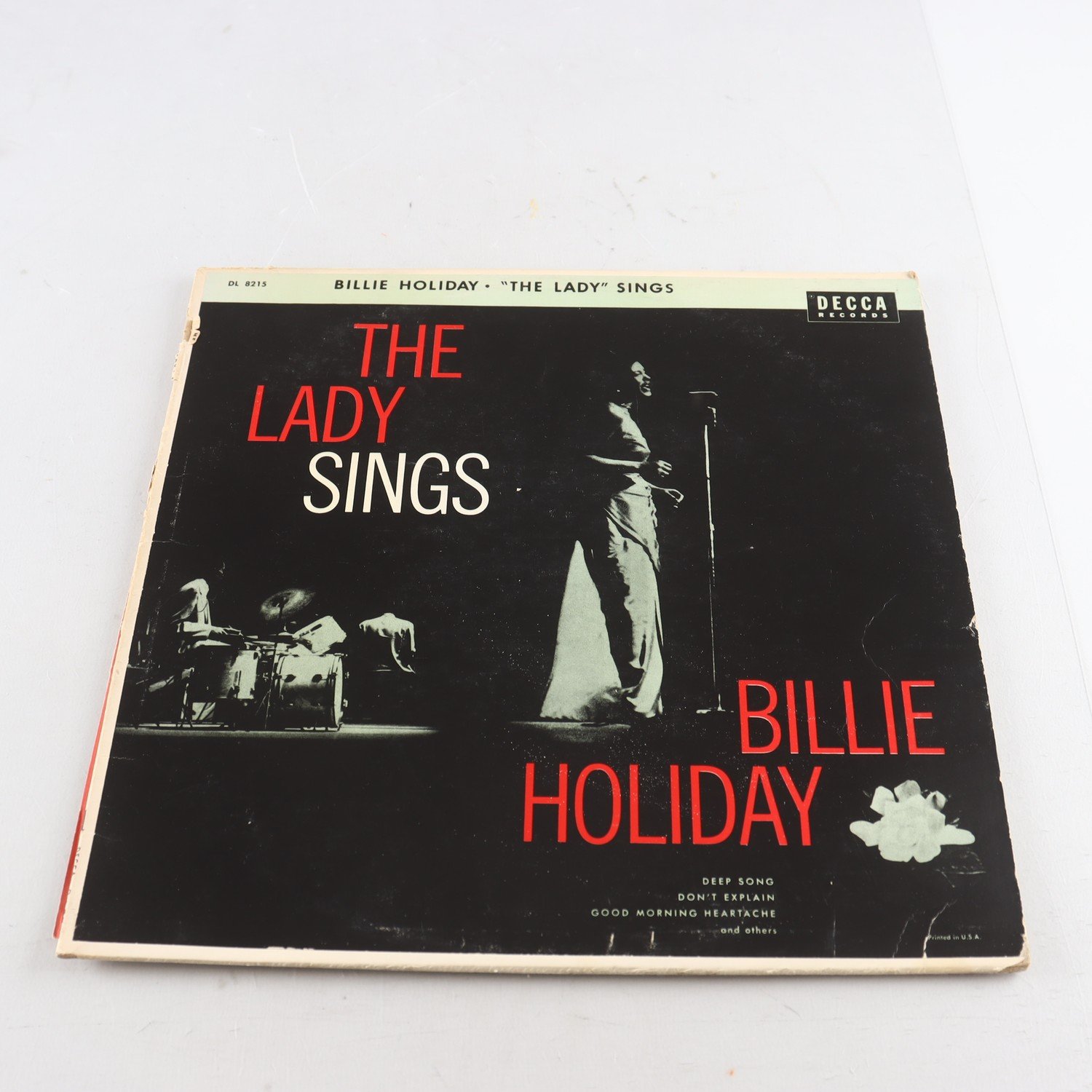 LP Billie Holiday, The Lady Sings