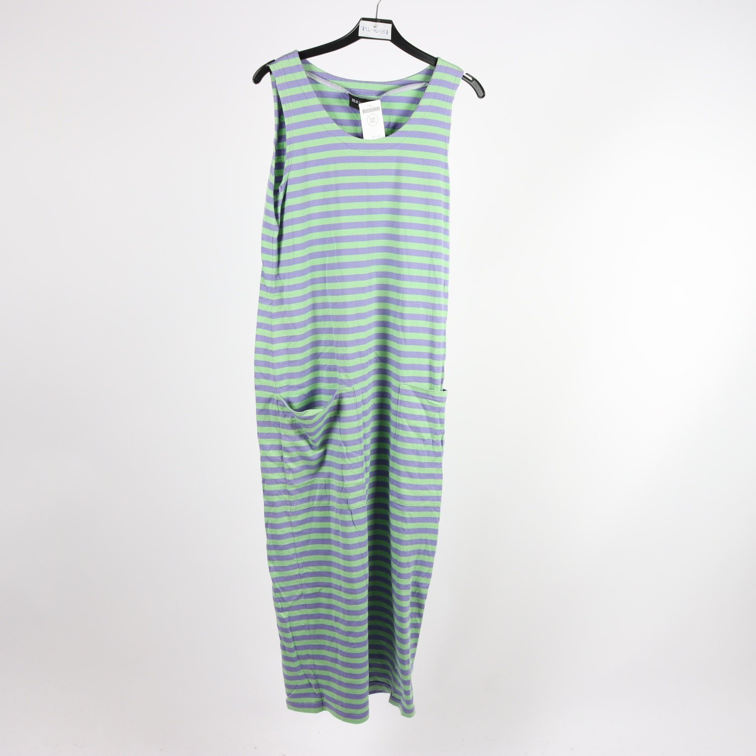 Klänning, Marimekko, lila, grön, randig, stl. M