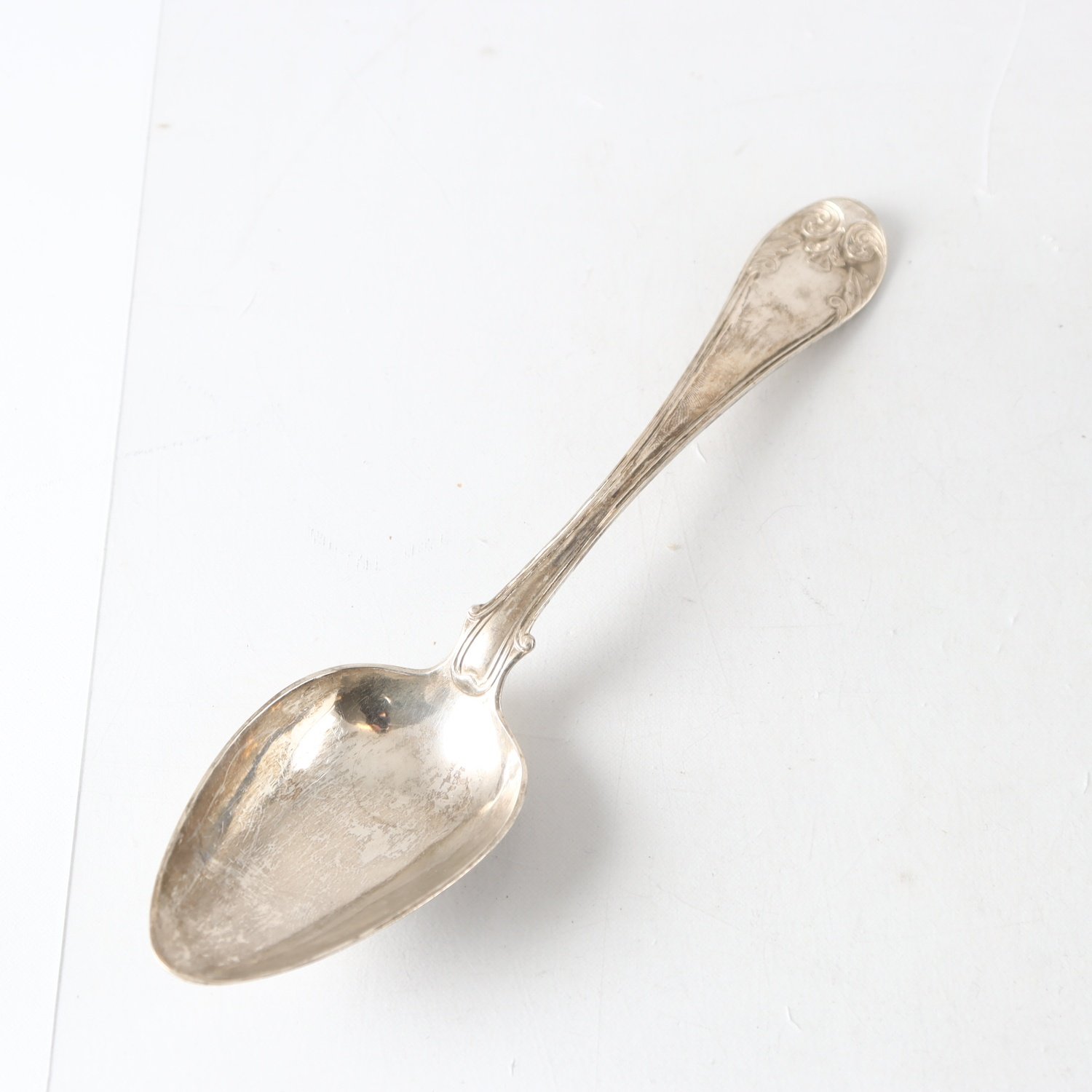 Soppsked, silver, Johan Alfred Rosenqvist, verksam, 1853-1859