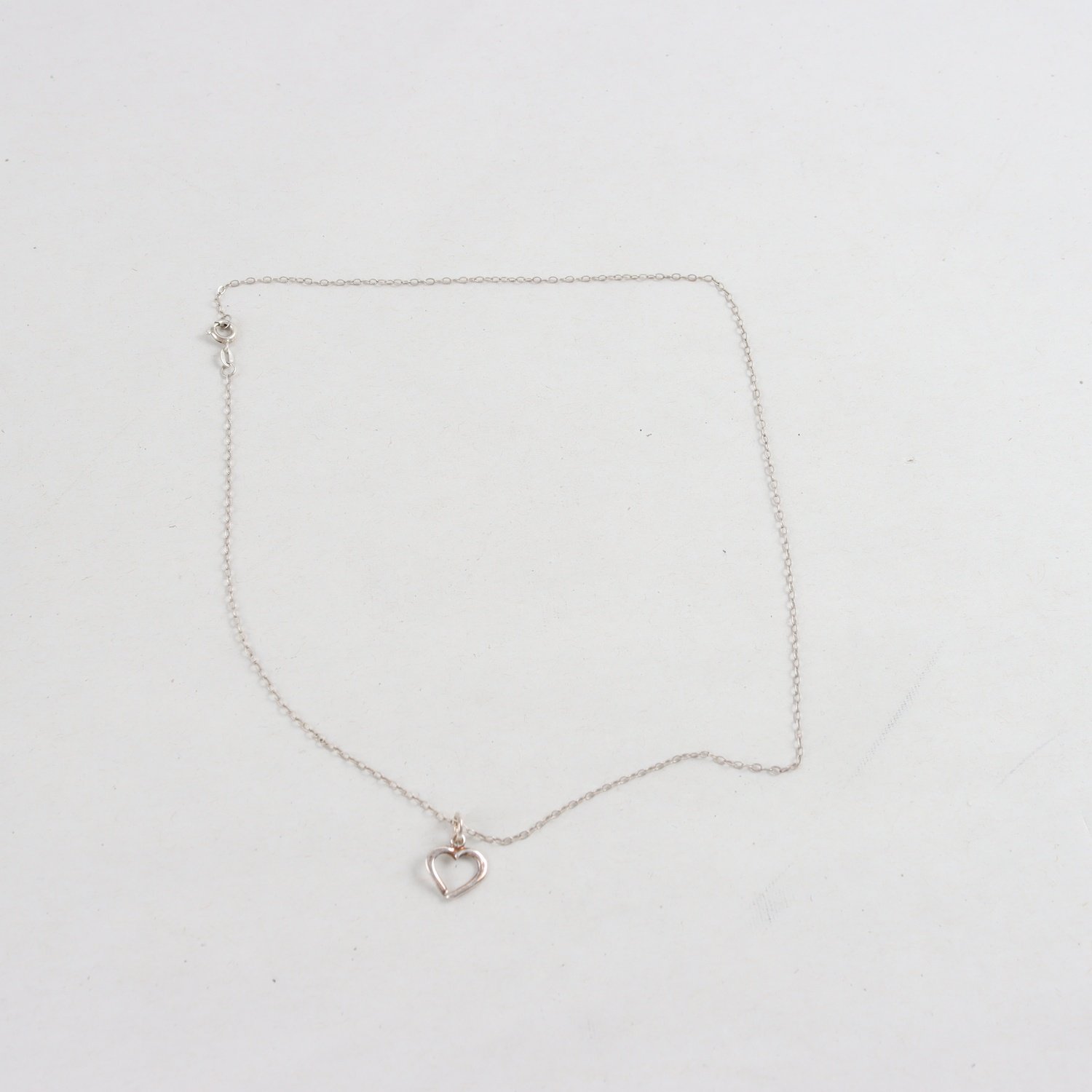 Halsband & Hänge, Silver, Brv: 1,4 g.