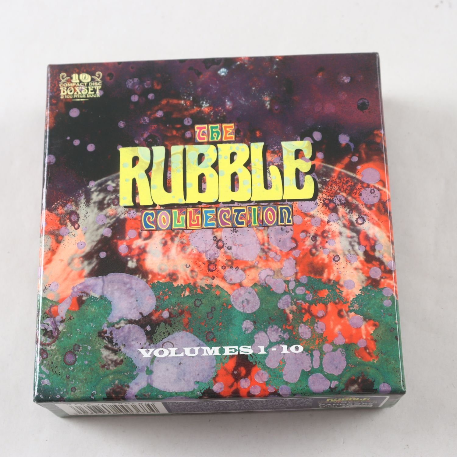 CD V/A, The Rubble Collection Volumes 1-10