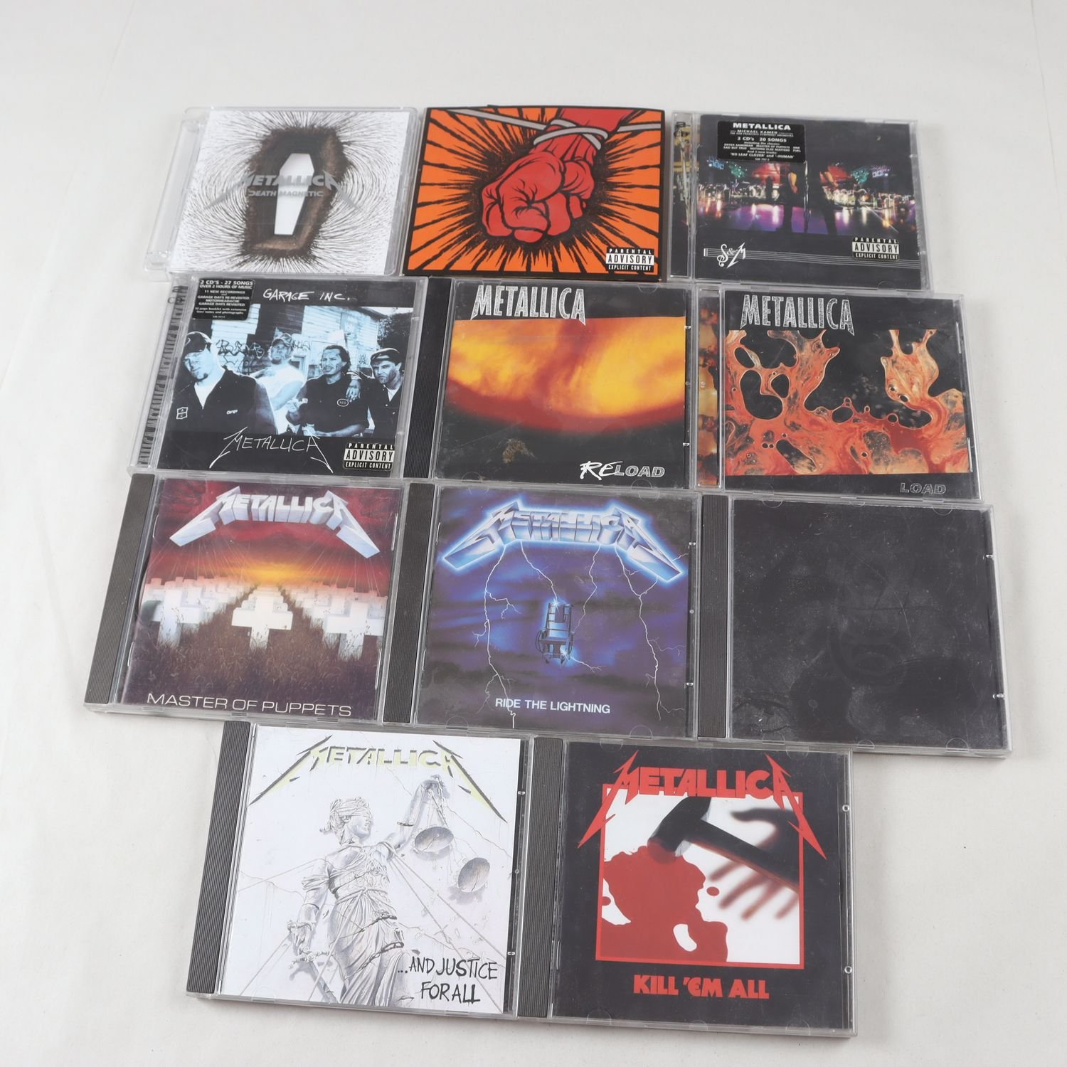 CD Metallica, 11 titlar