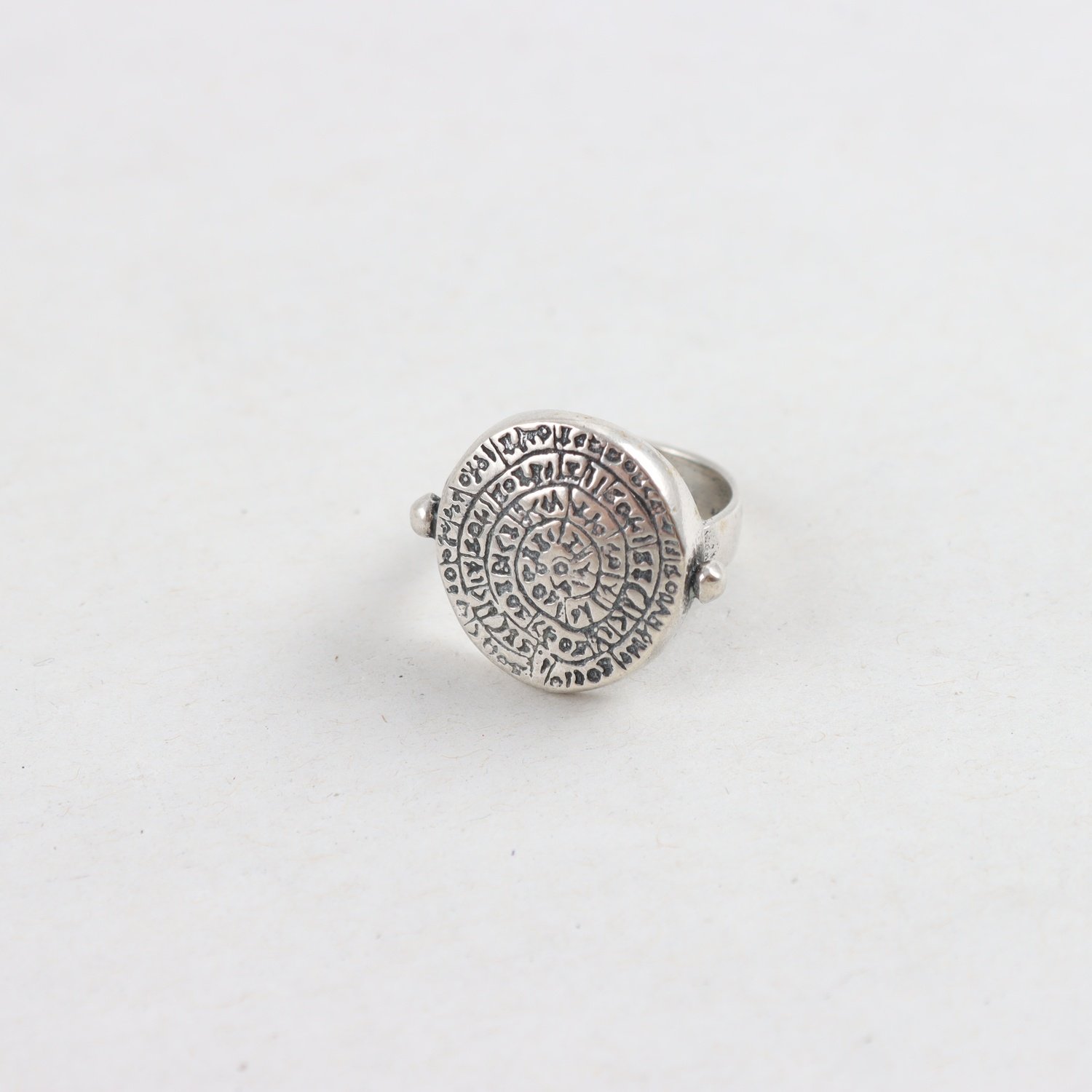 Ring, silver 925, Phaistos, vikt: 5,3 g.