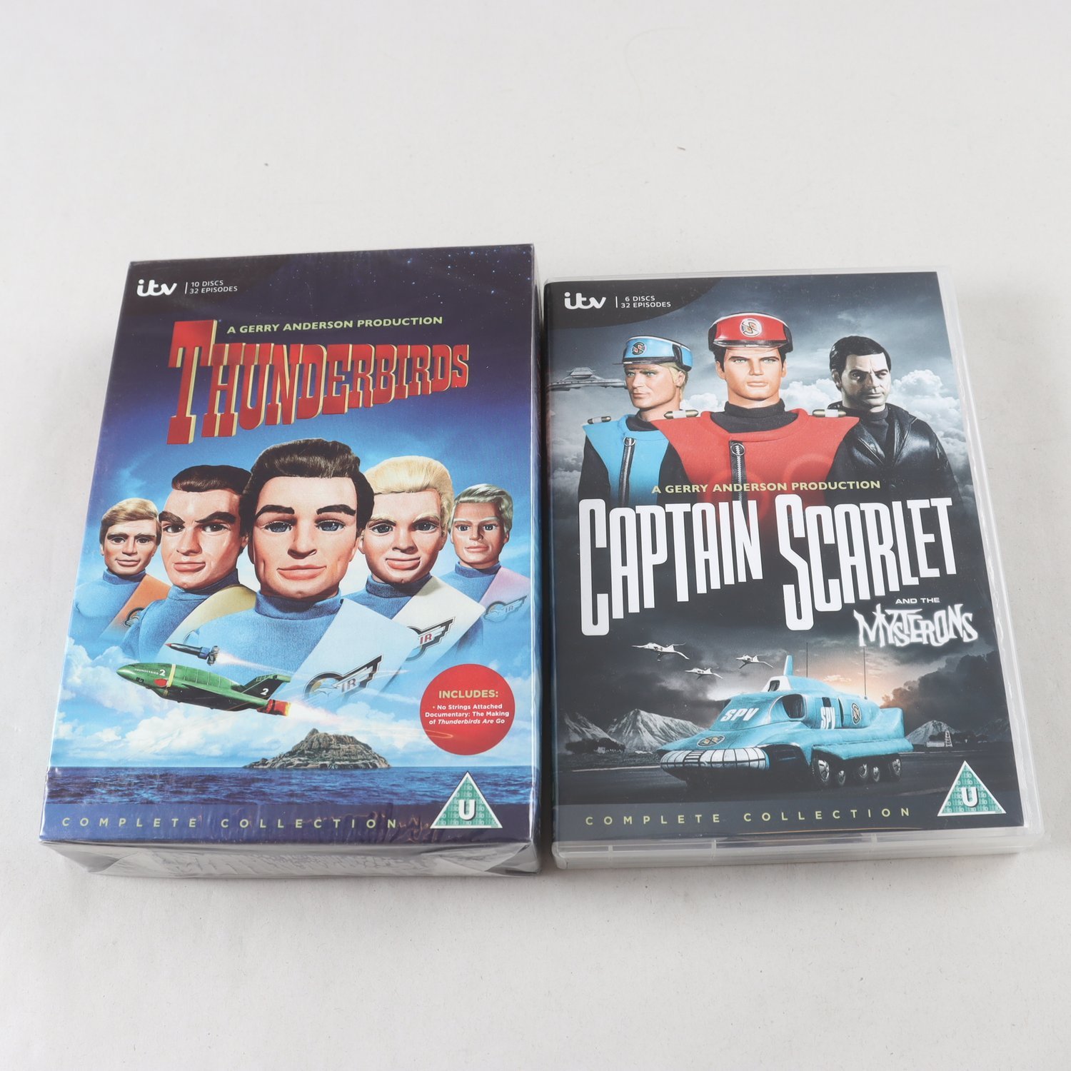 DVD Thunderbirds & Captain Scarlet and the Mysterons, Complete Collection