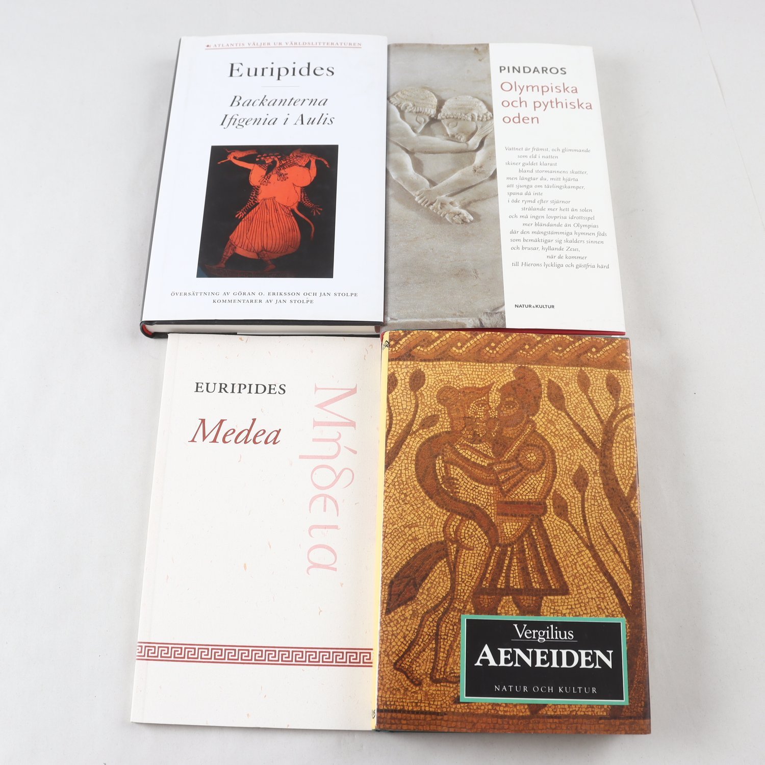 Antikens klassiker, bokpaket med 4 volymer