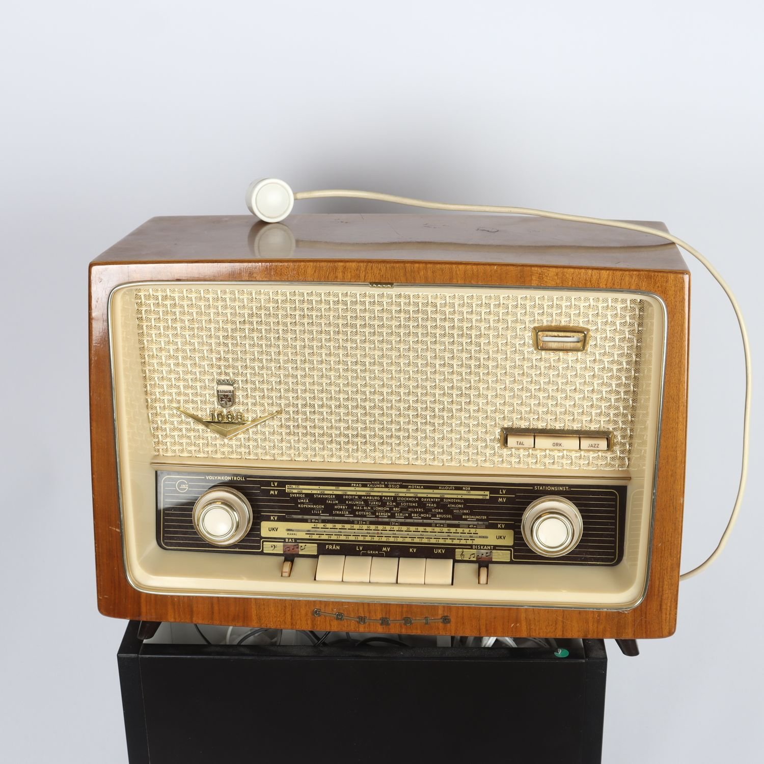 Grundig Radio, 1950-Tal. Endast avhämtning.