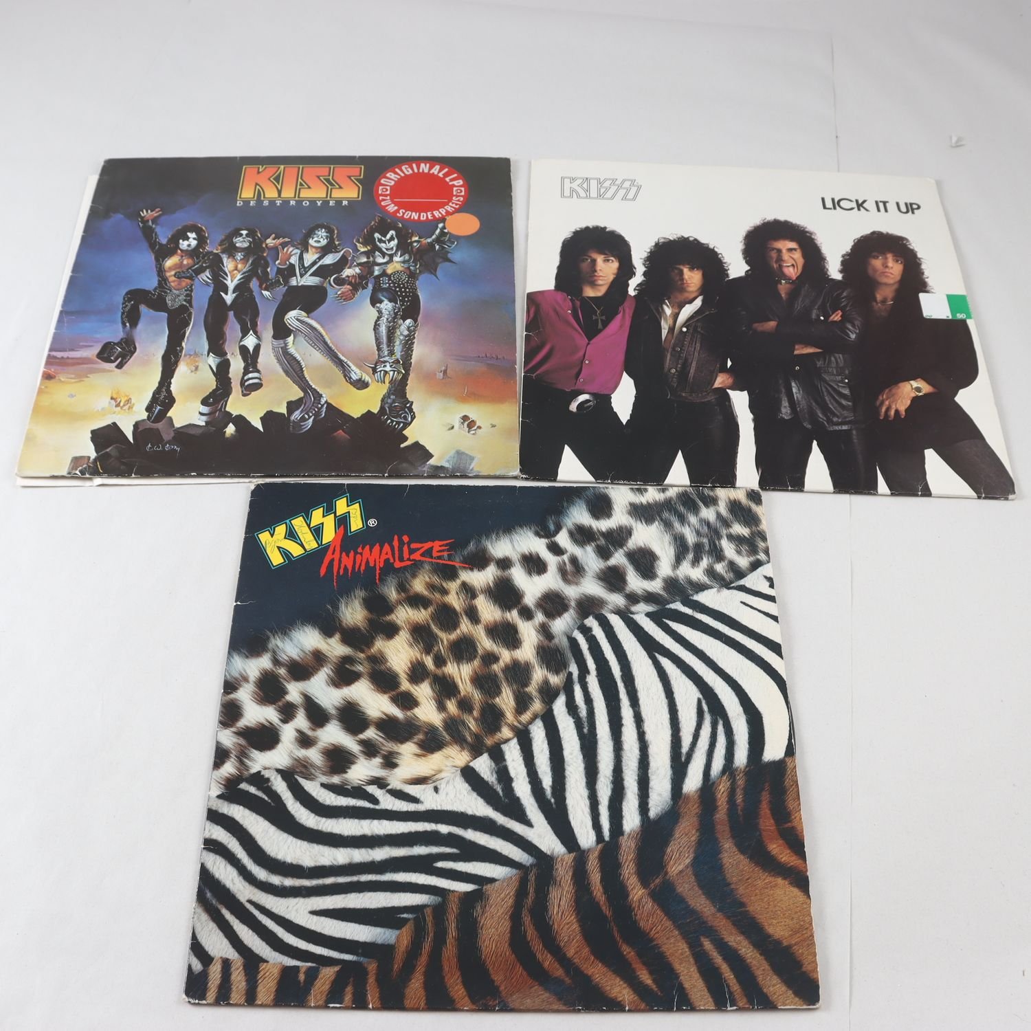 LP Kiss, 3 titlar
