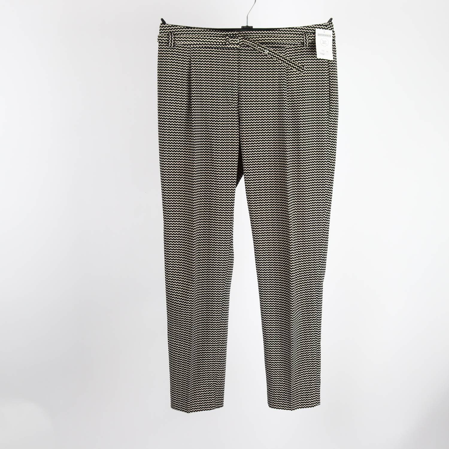 Byxor, MaxMara x Weekend, svart, vit, stl. 34