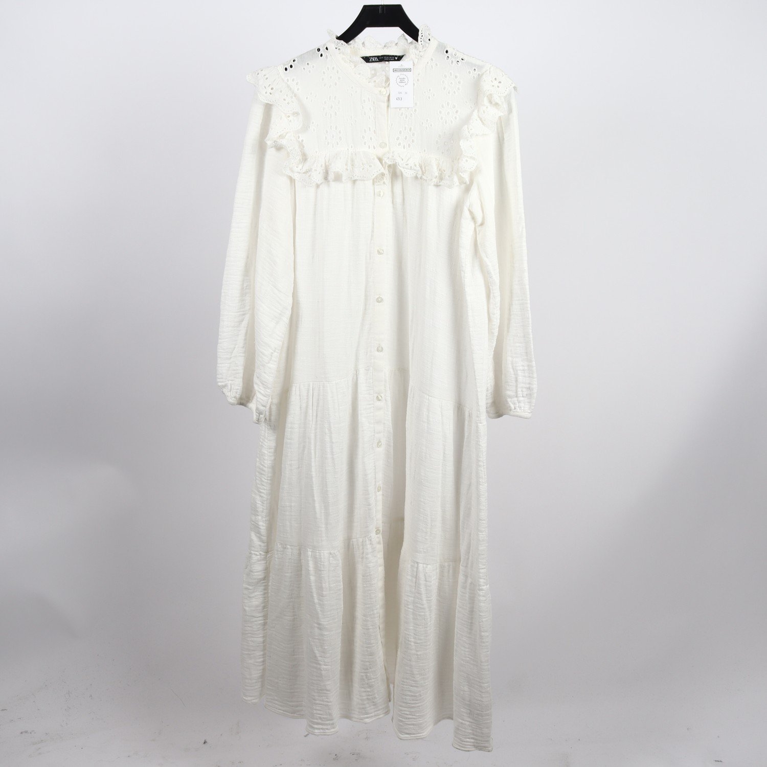 Klänning, Zara, vit, stl. XL