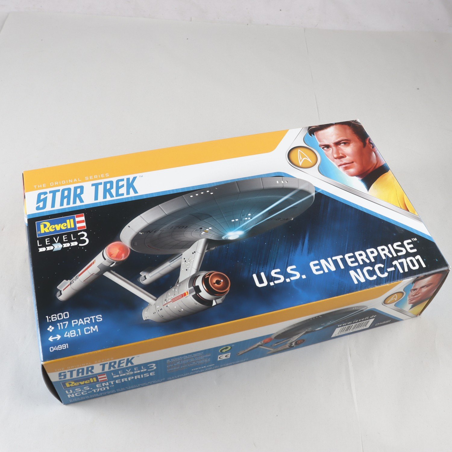 Byggsats, Uss enterprise, revell. Samfraktas ej.
