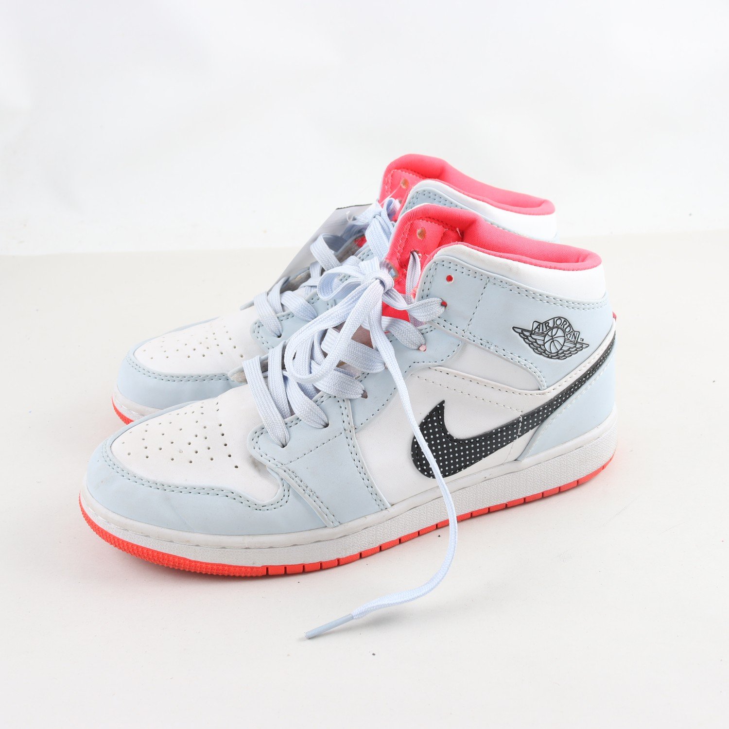 Sneakers, Nike vit, blå, stl. 39