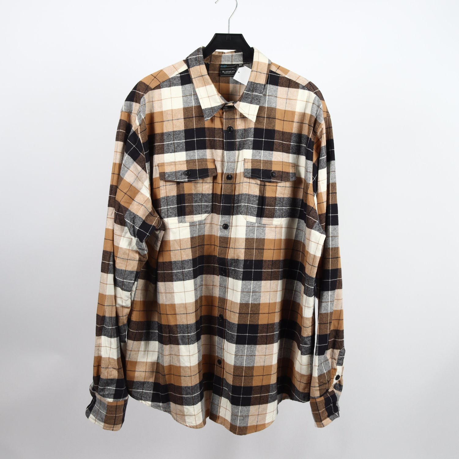Skjorta, Bluewear, rutig, stl. 3XL