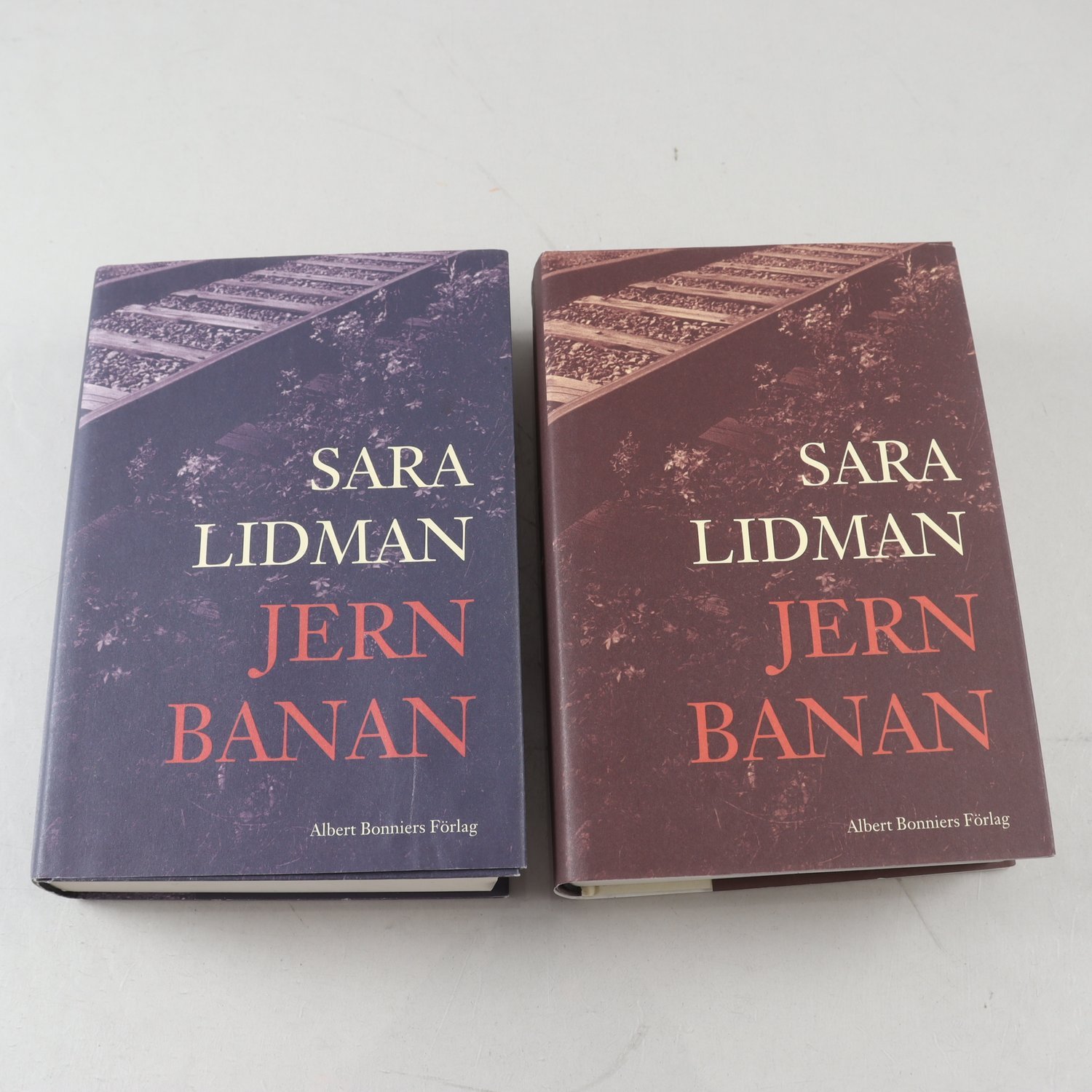 Böcker, ”Jernbanan”, Sara Lidman, 2 st. Samfraktas ej.