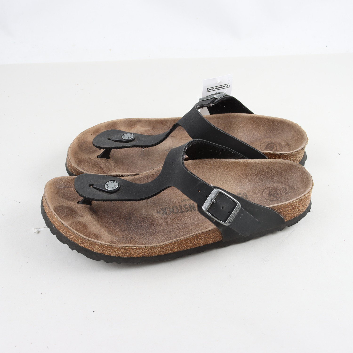 Sandaler. Birkenstock. svart, stl. 40
