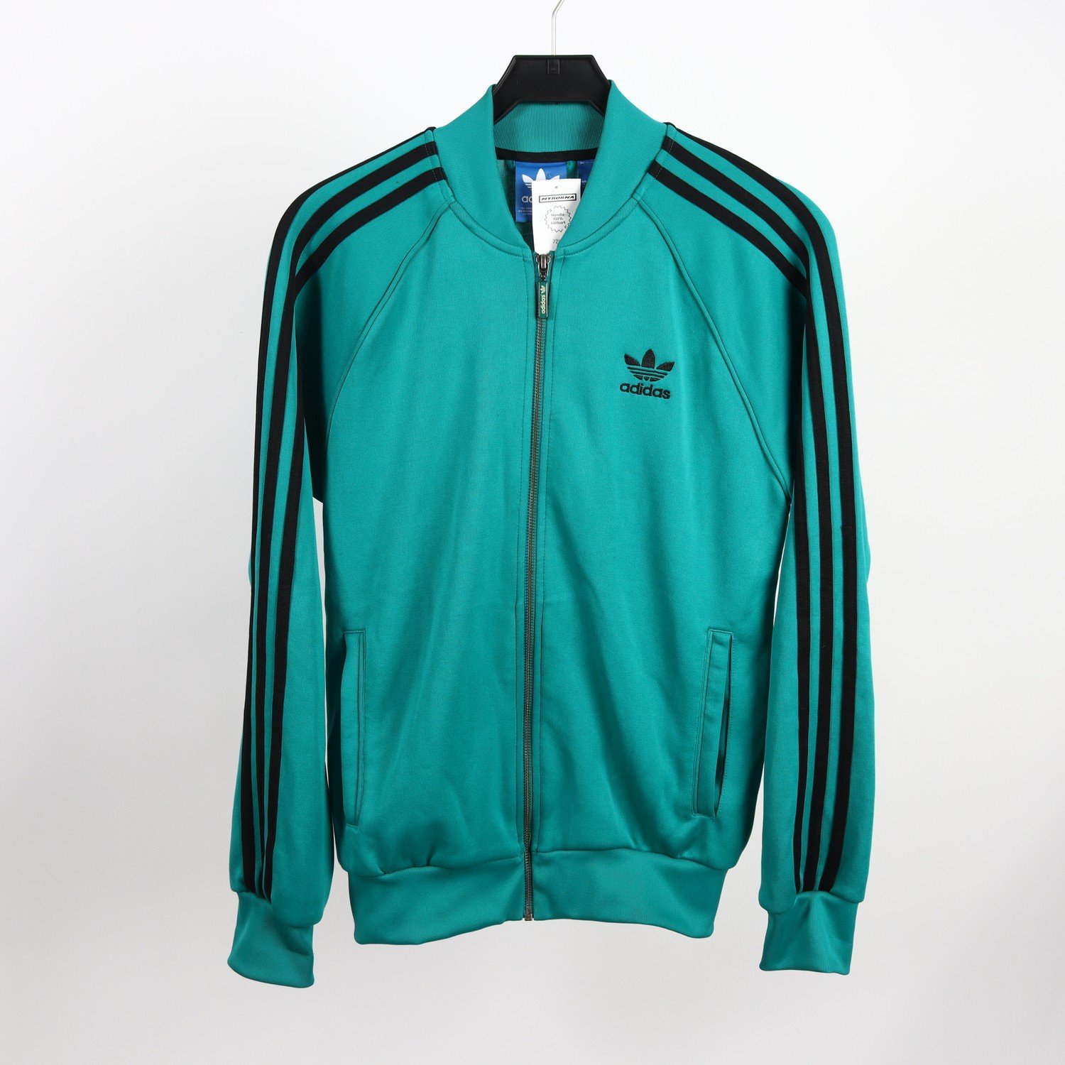 Sportjacka, Adidas, grön, stl. S
