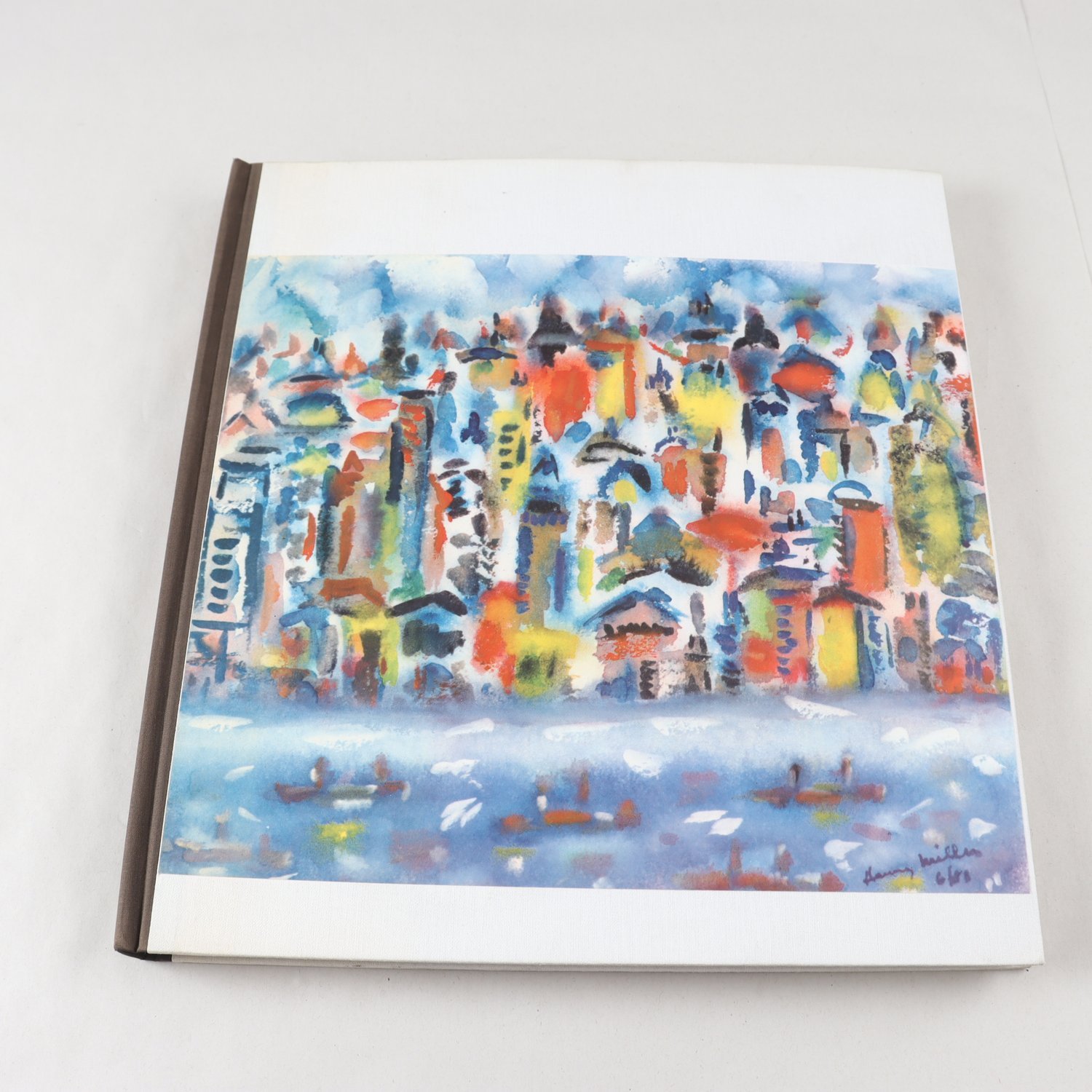 Henry Miller, Watercolors Drawings Essay. Samfraktas ej.