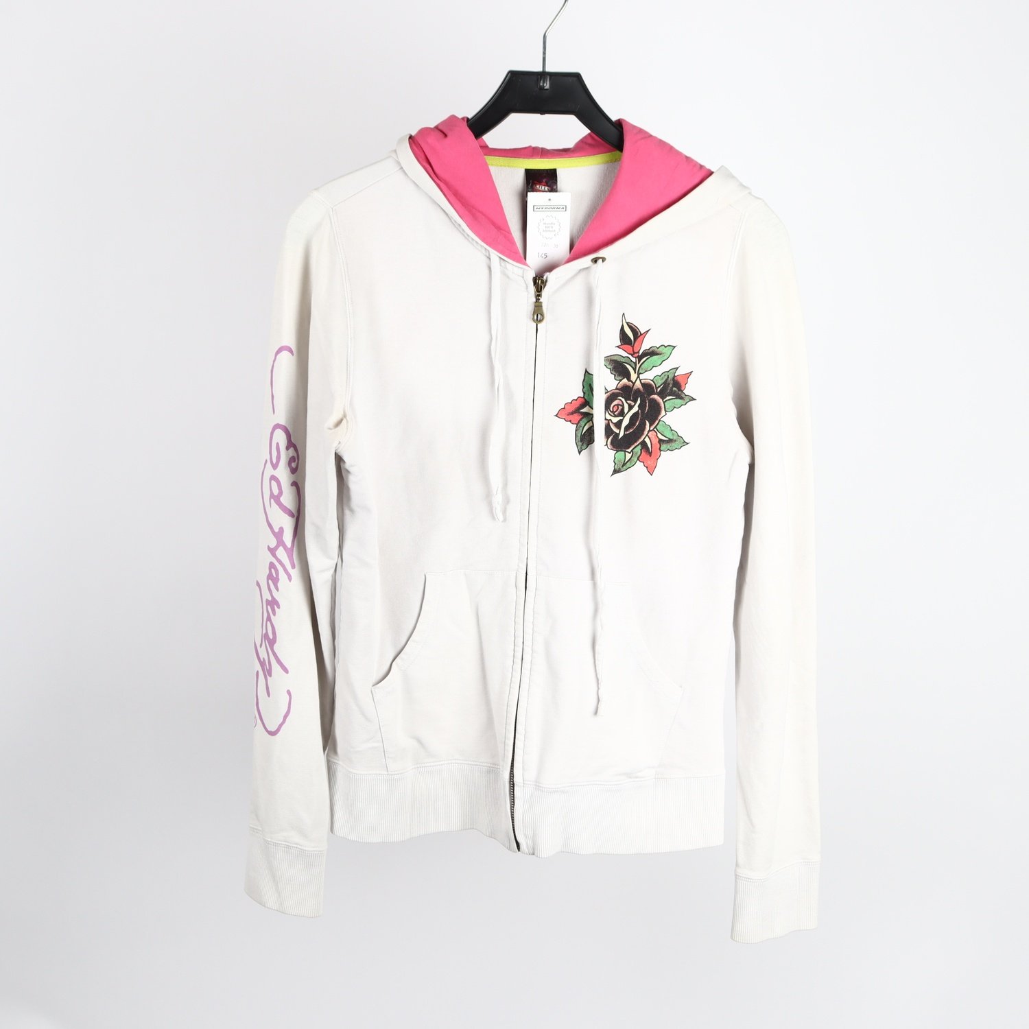 Hoodie, Ed Hardy, offwhite, stl. M