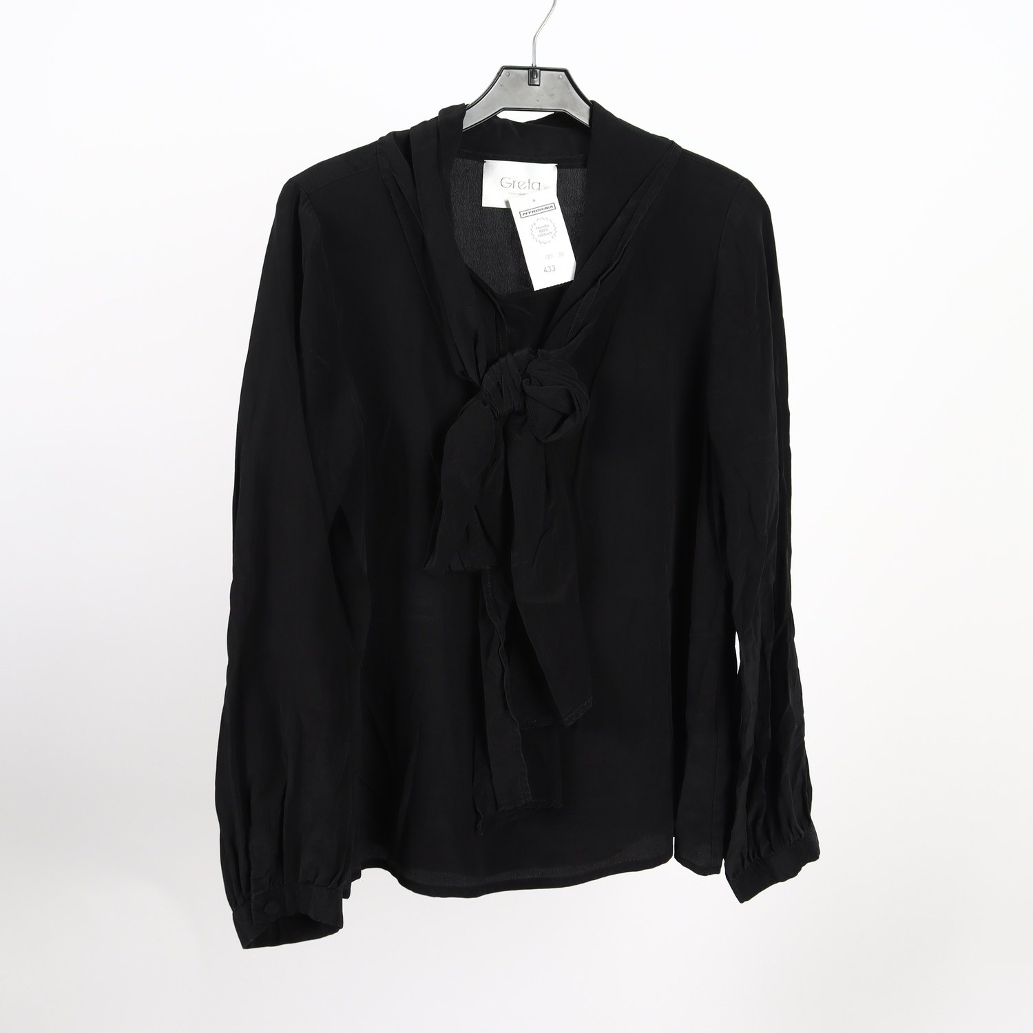 Blus, Greta, svart, stl. M