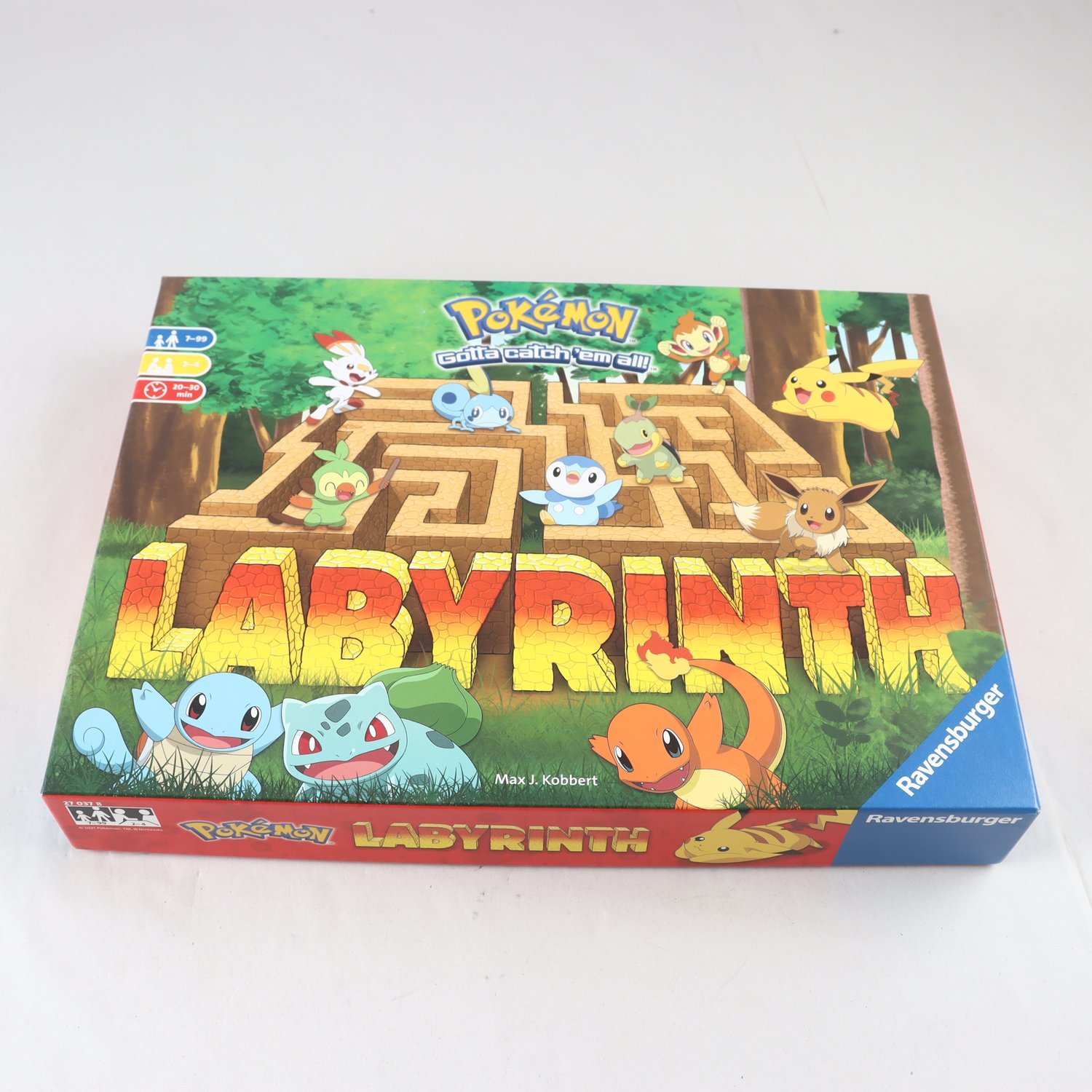 Spel, Pokemon labyrinth, ravensburger.