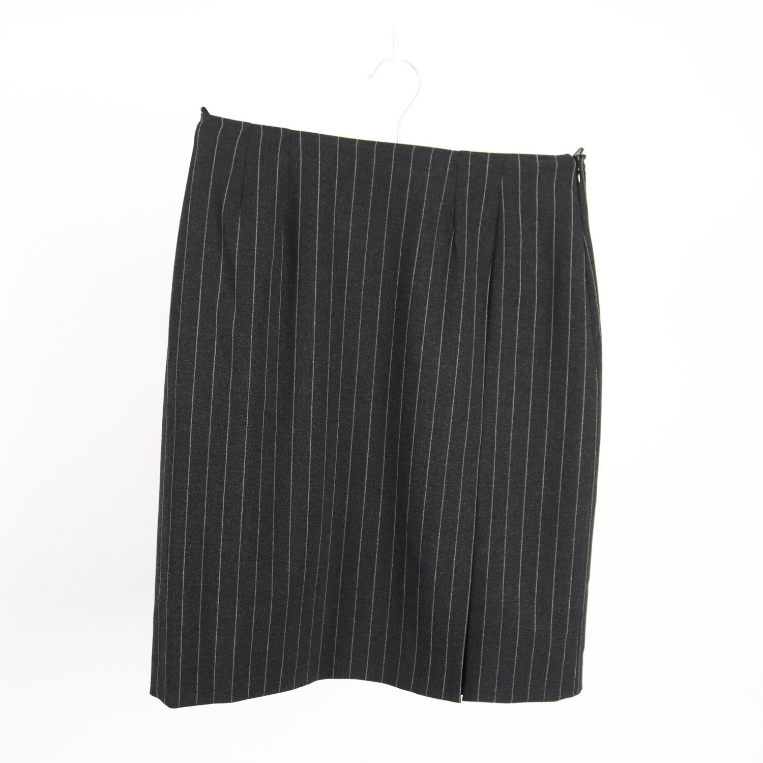 Kjol, Yves Saint Laurent variation, vintage, ullblandning, stl. 38