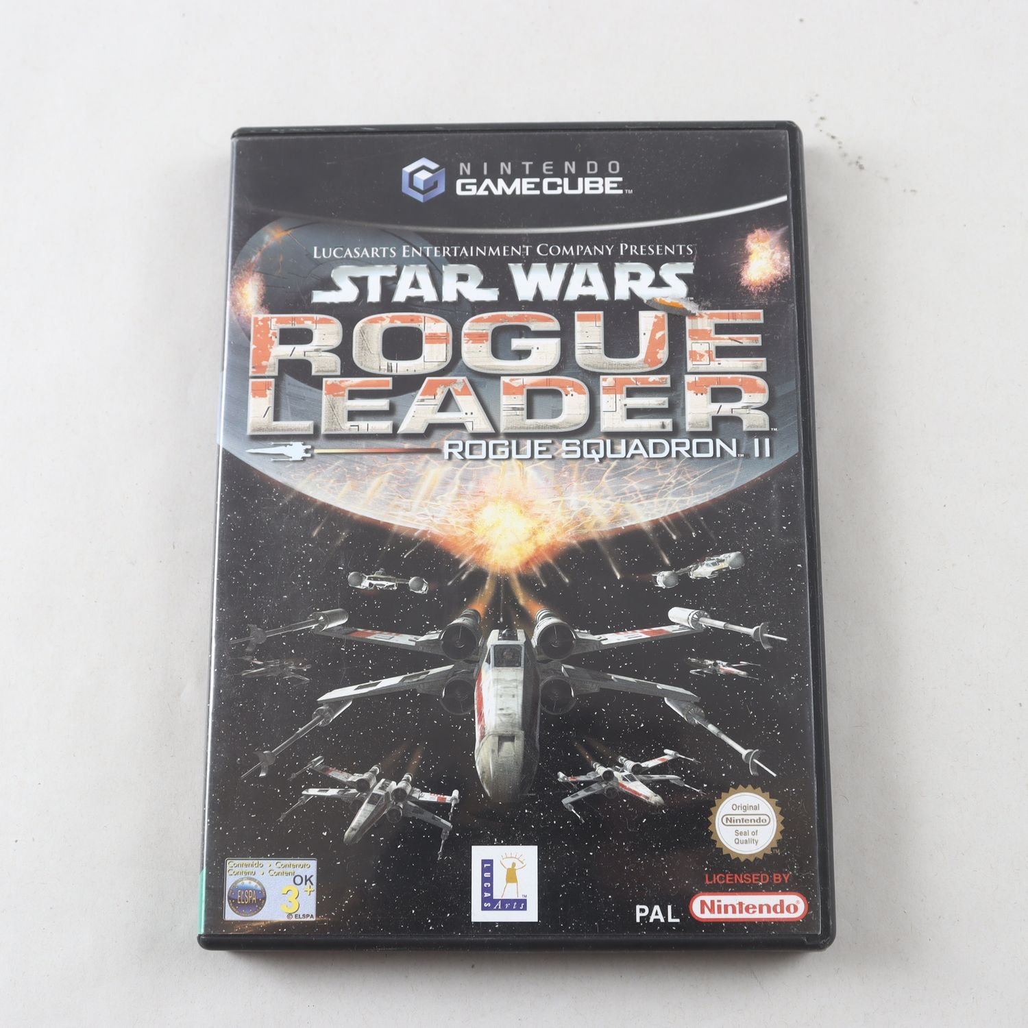Spel Star Wars Rogue Leader, Rogue Squadron II, Nintendo Gamecube