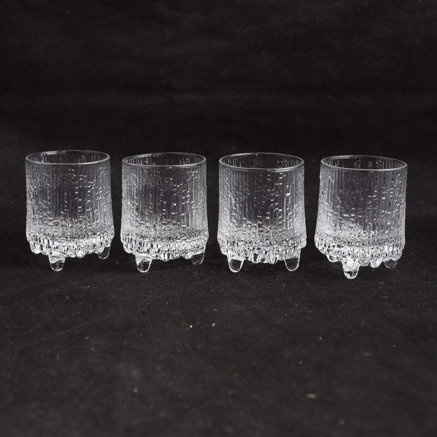 Glas, Iittala, ”Ultima Thule”, Tapio Wirkkala, 4 st.