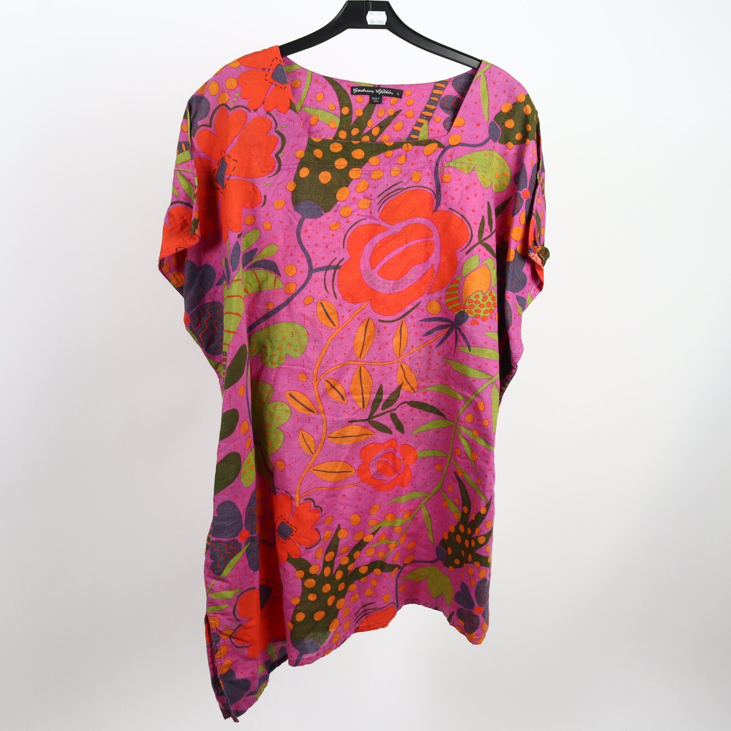 Blus, Gudrun Sjödén, linblandning, stl. L