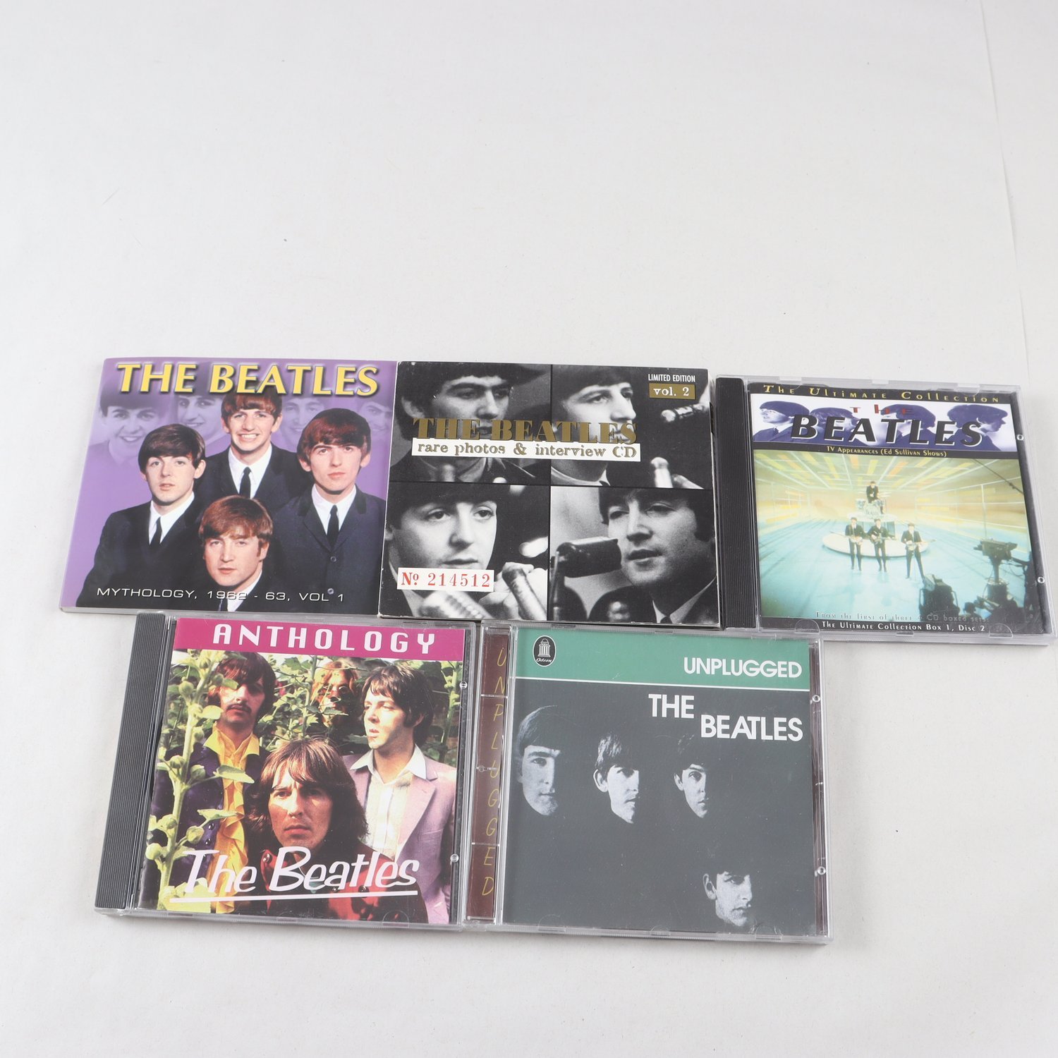 CD The Beatles, 5 titlar