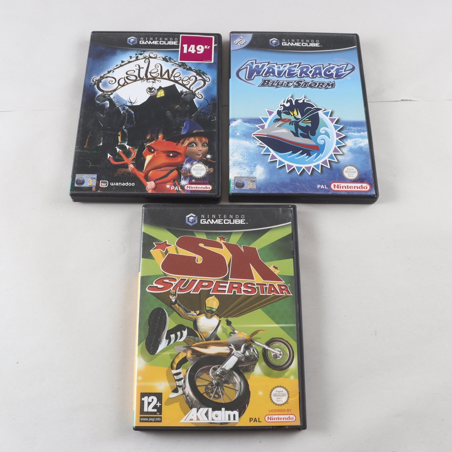 Spel, Game Cube, 3st