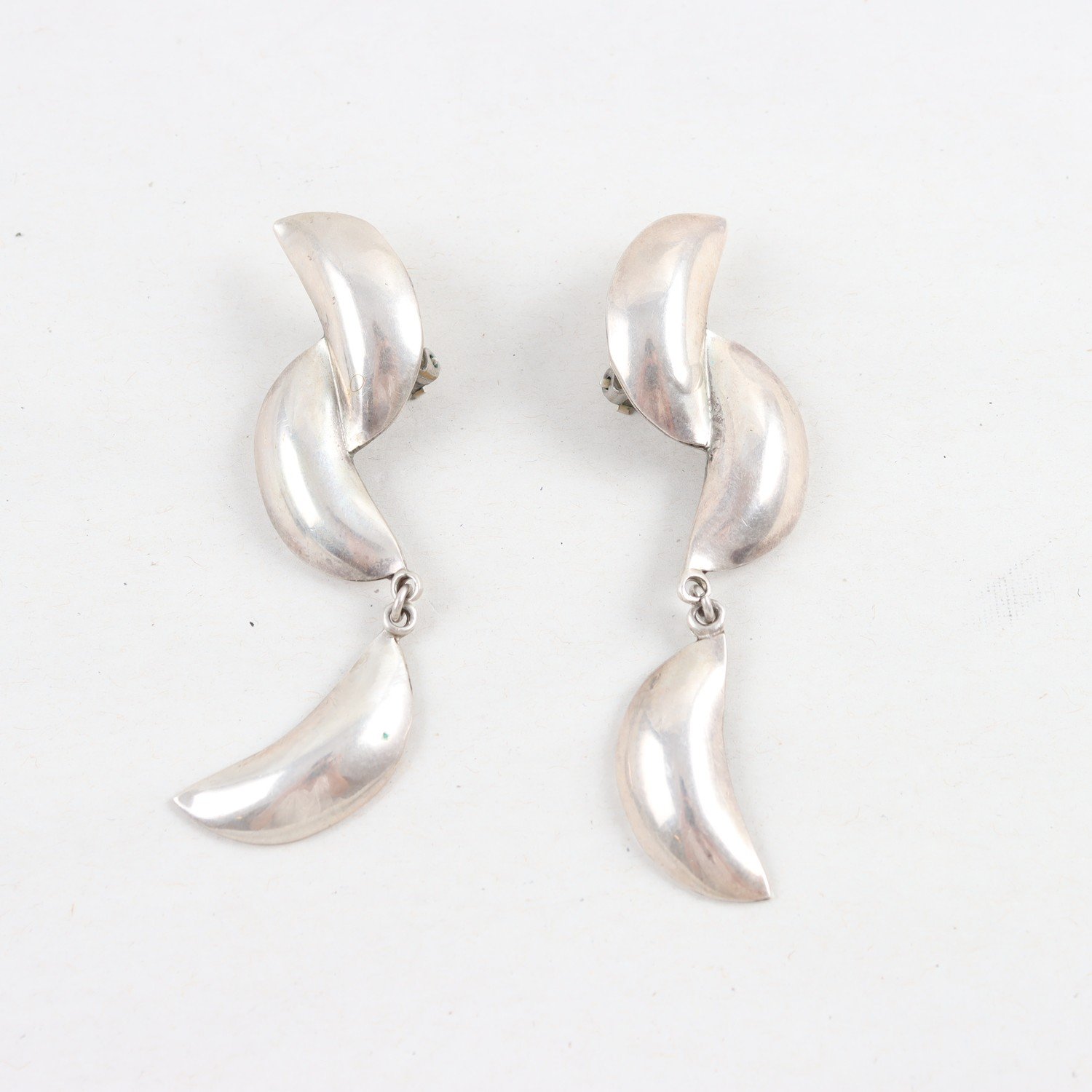 Örhängen, Sterling Silver, Vikt: 25,1 g.