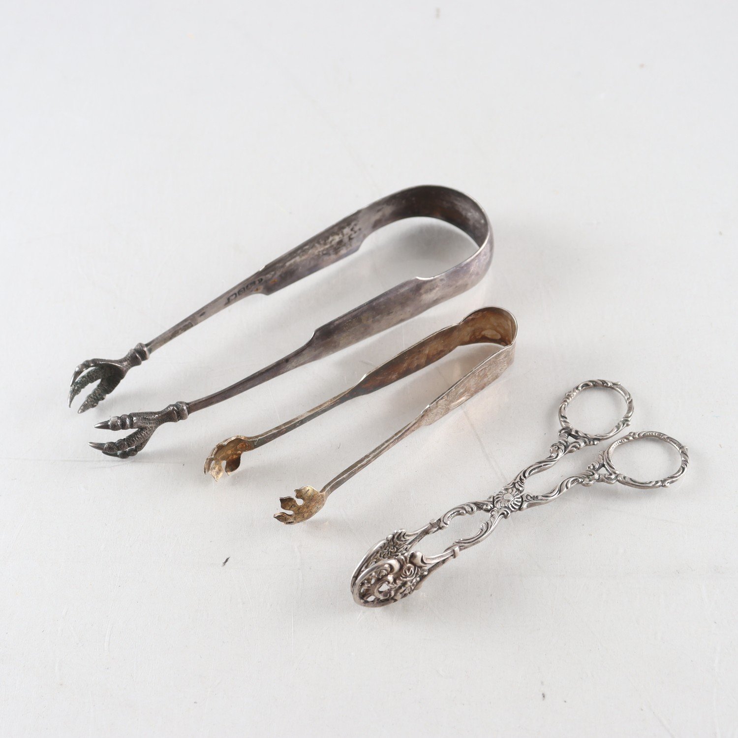 Tänger/skrotsilver, 3 st
