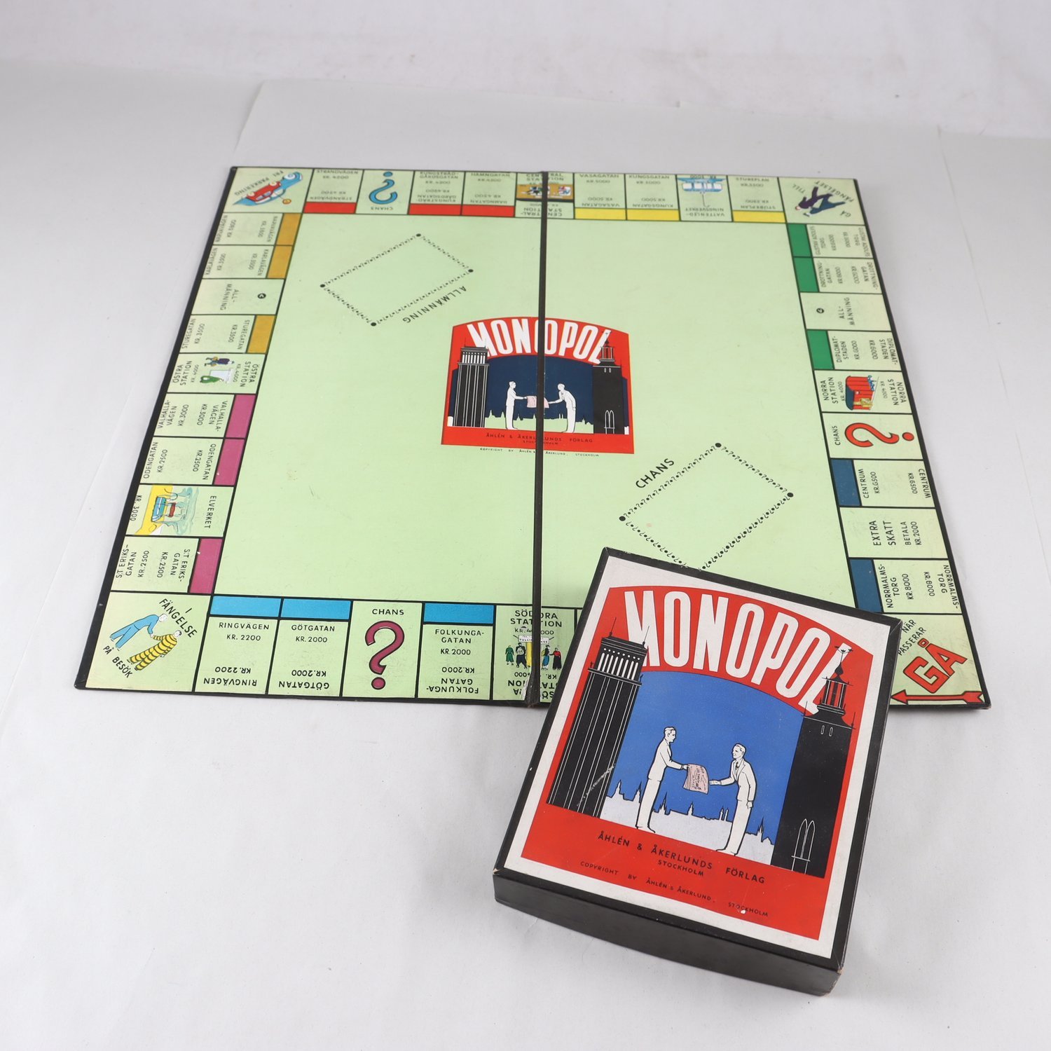 Spel, Monopol, fr 50 talet.
