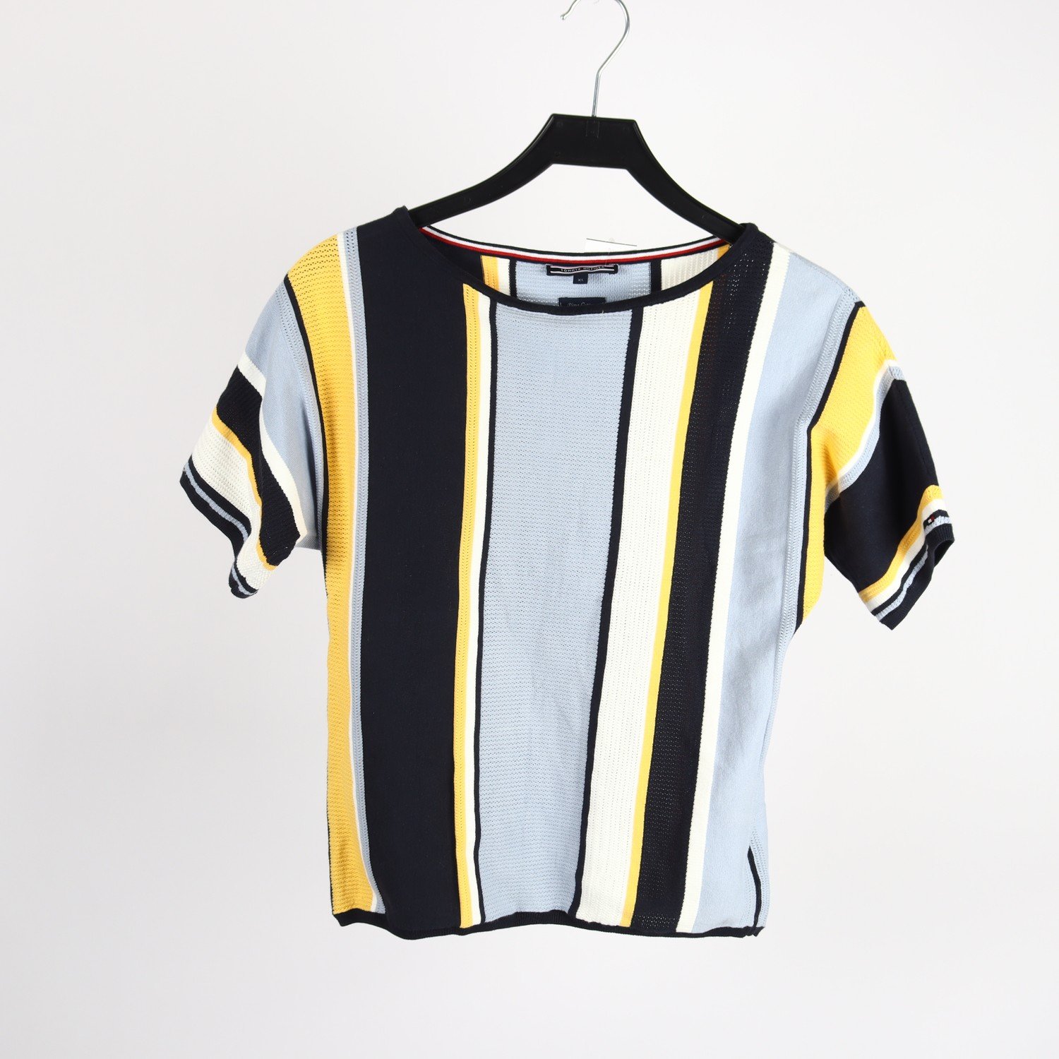 Tröja, Tommy Hilfiger, blå, vit, gul, stl. XS