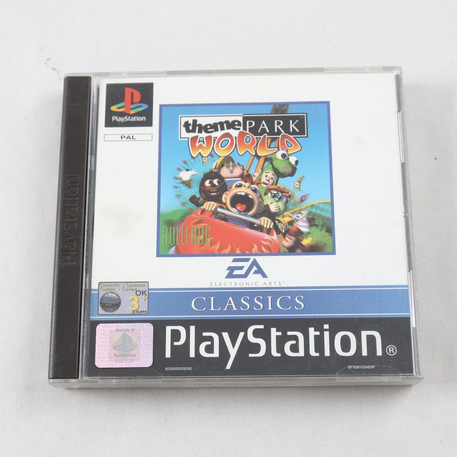 Spel Theme Park World, PlayStation