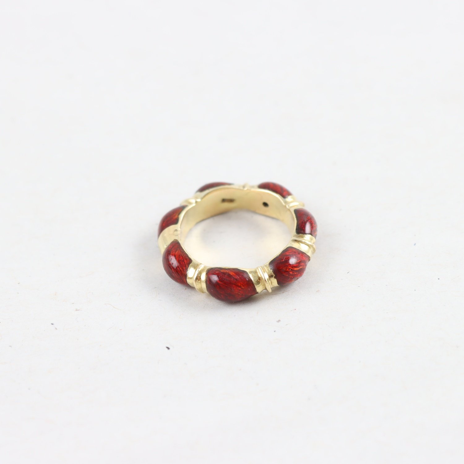 Ring, Guld 18k, brvikt: 6,1 g.