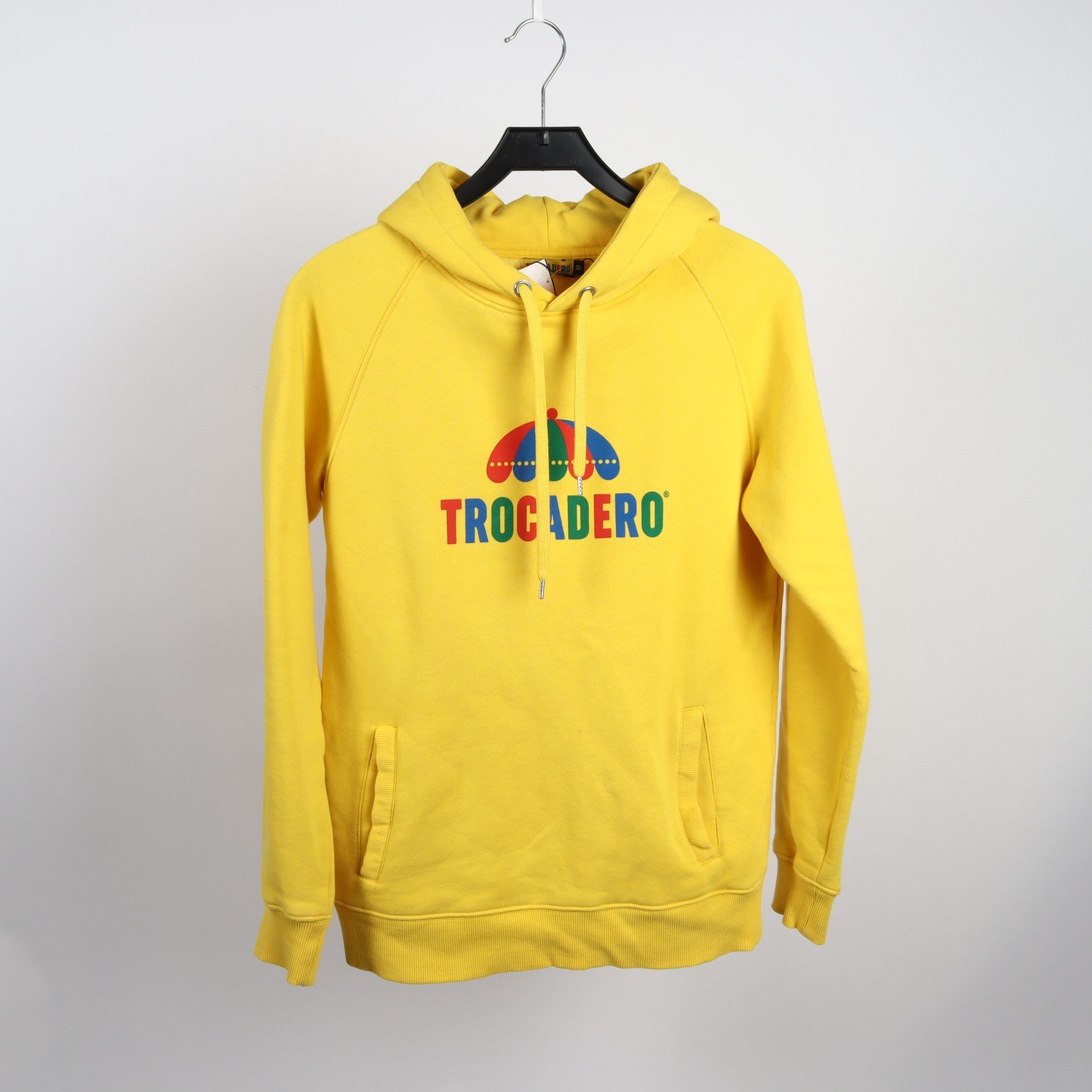 Hoodie, Trocadero, gul, stl. M