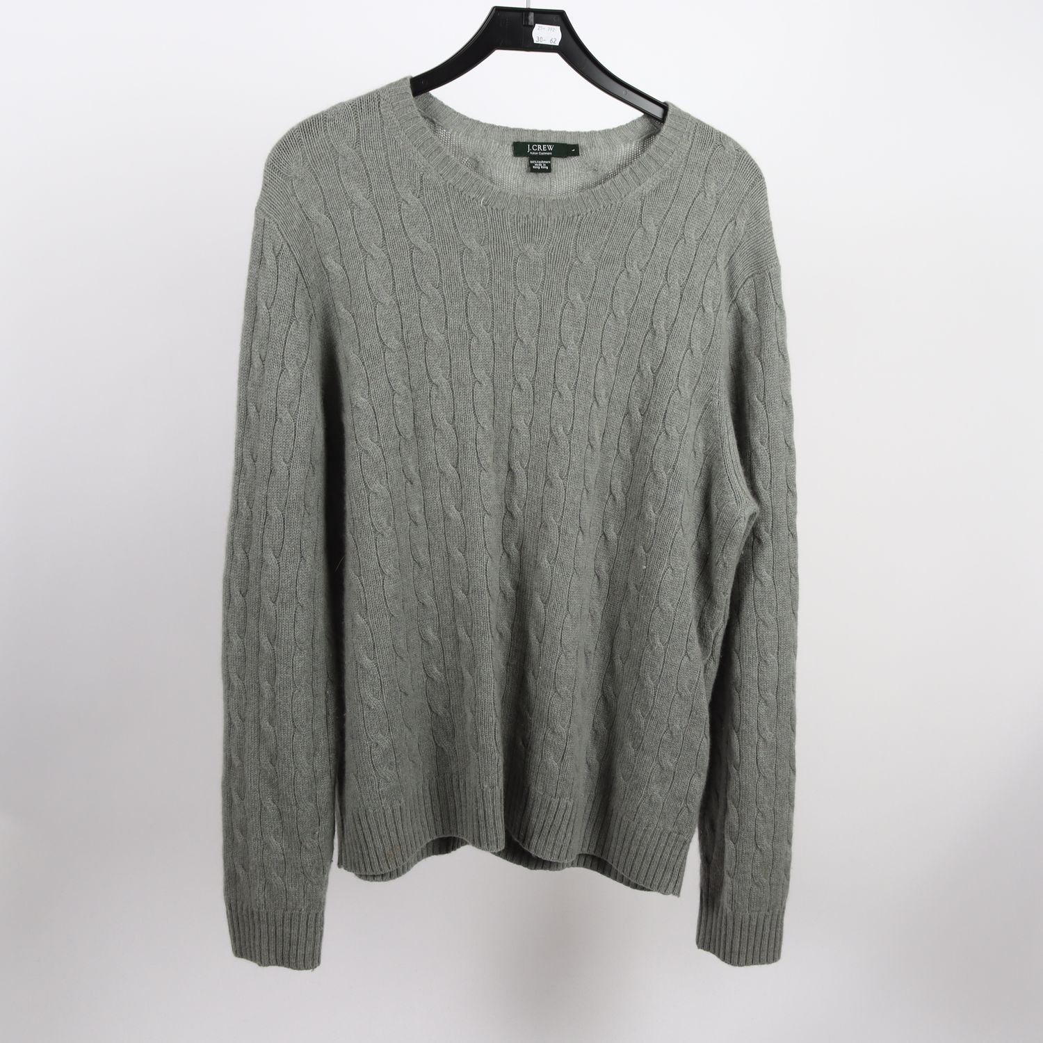 Stickad tröja, J. Crew, 100% kashmir, stl. L