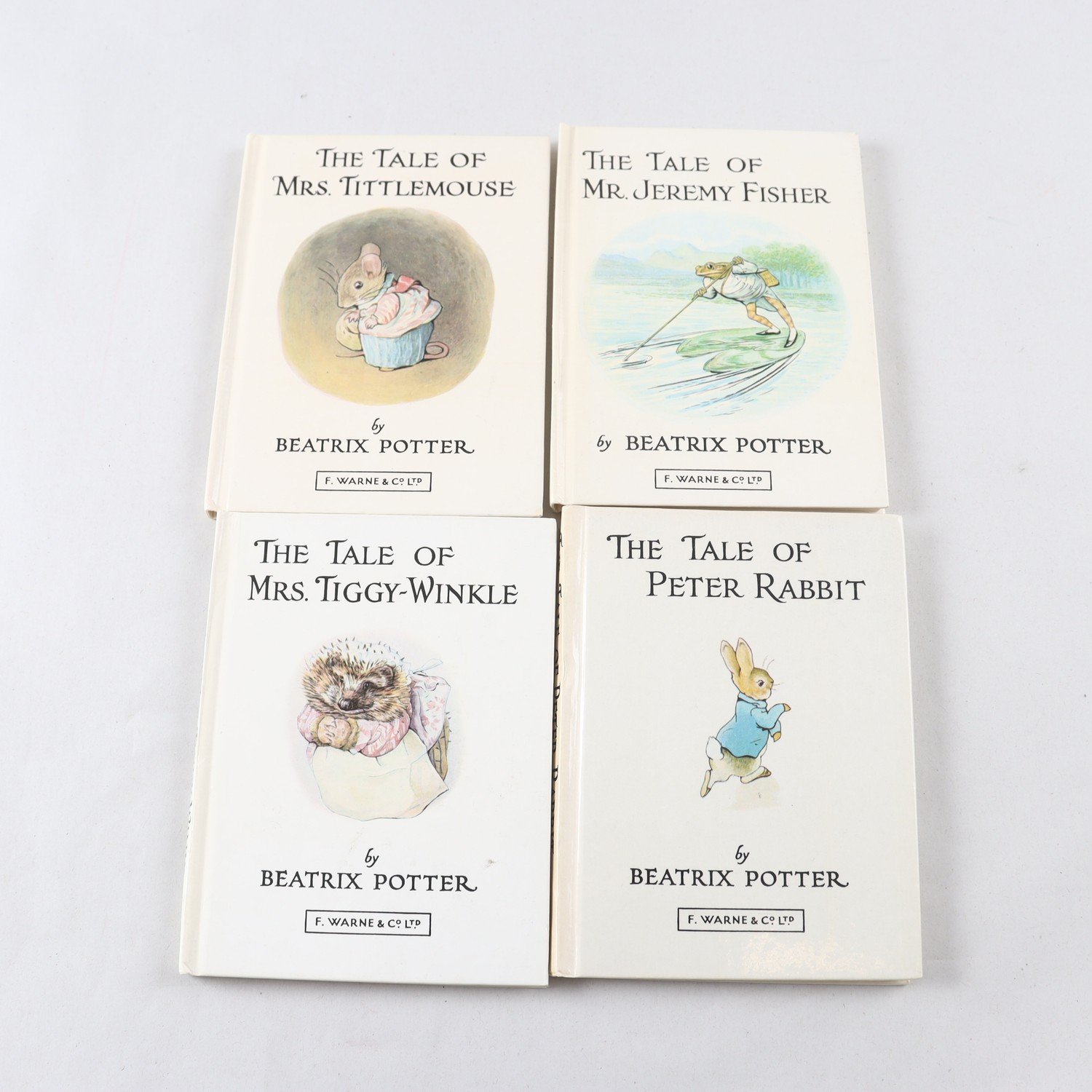 Beatrix Potter, bokpaket med 4 volymer