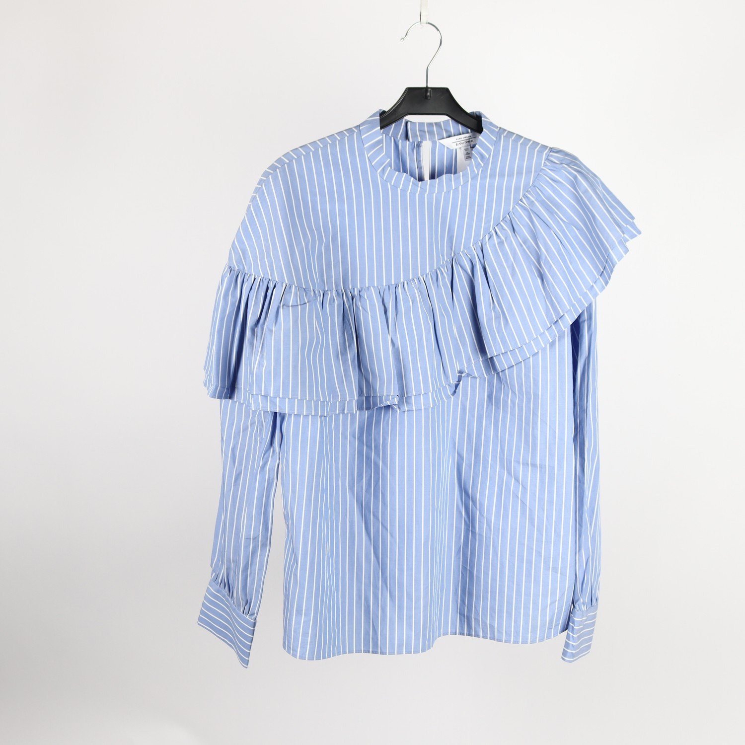 Blus, & Other Stories, blå, vit, randig, stl. 42
