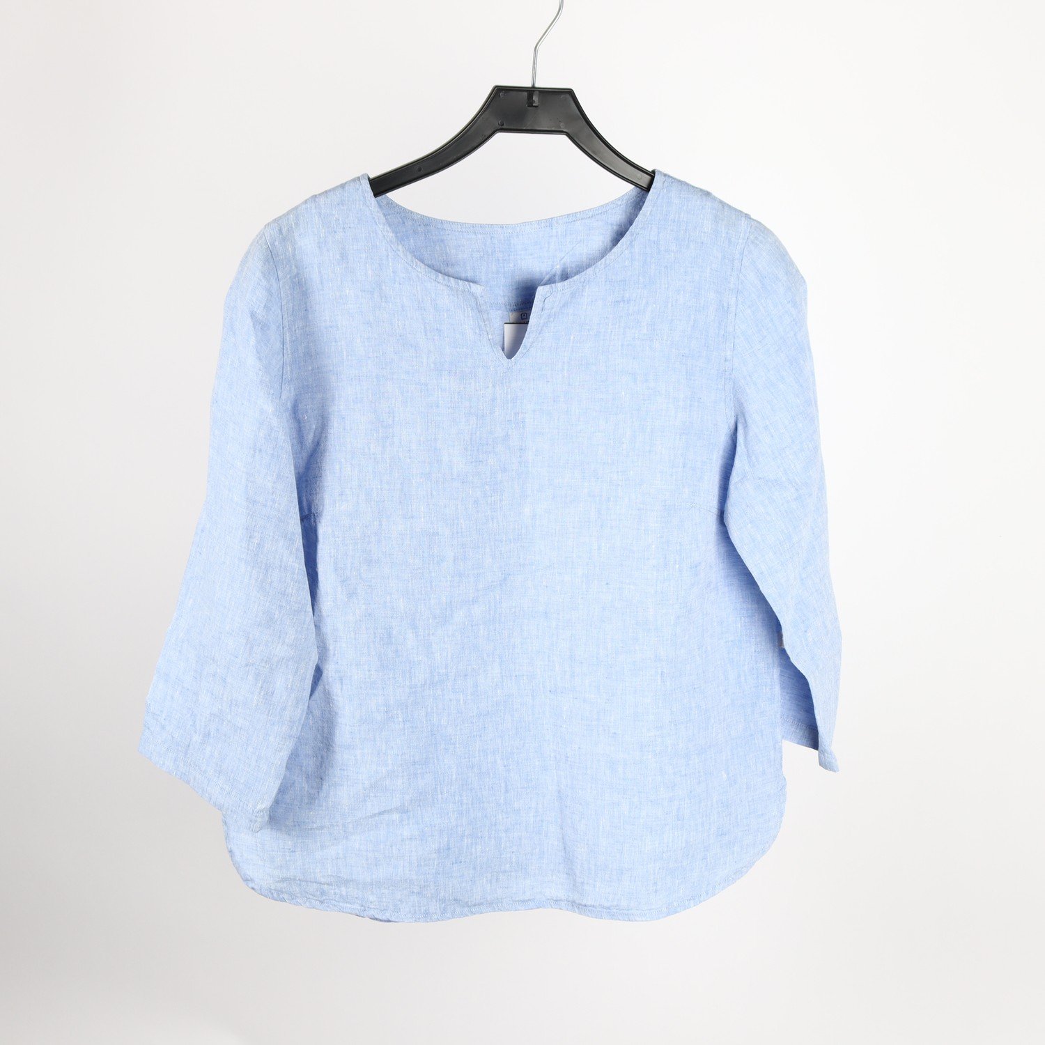 Blus, Linen by Krebs, blå, stl. S