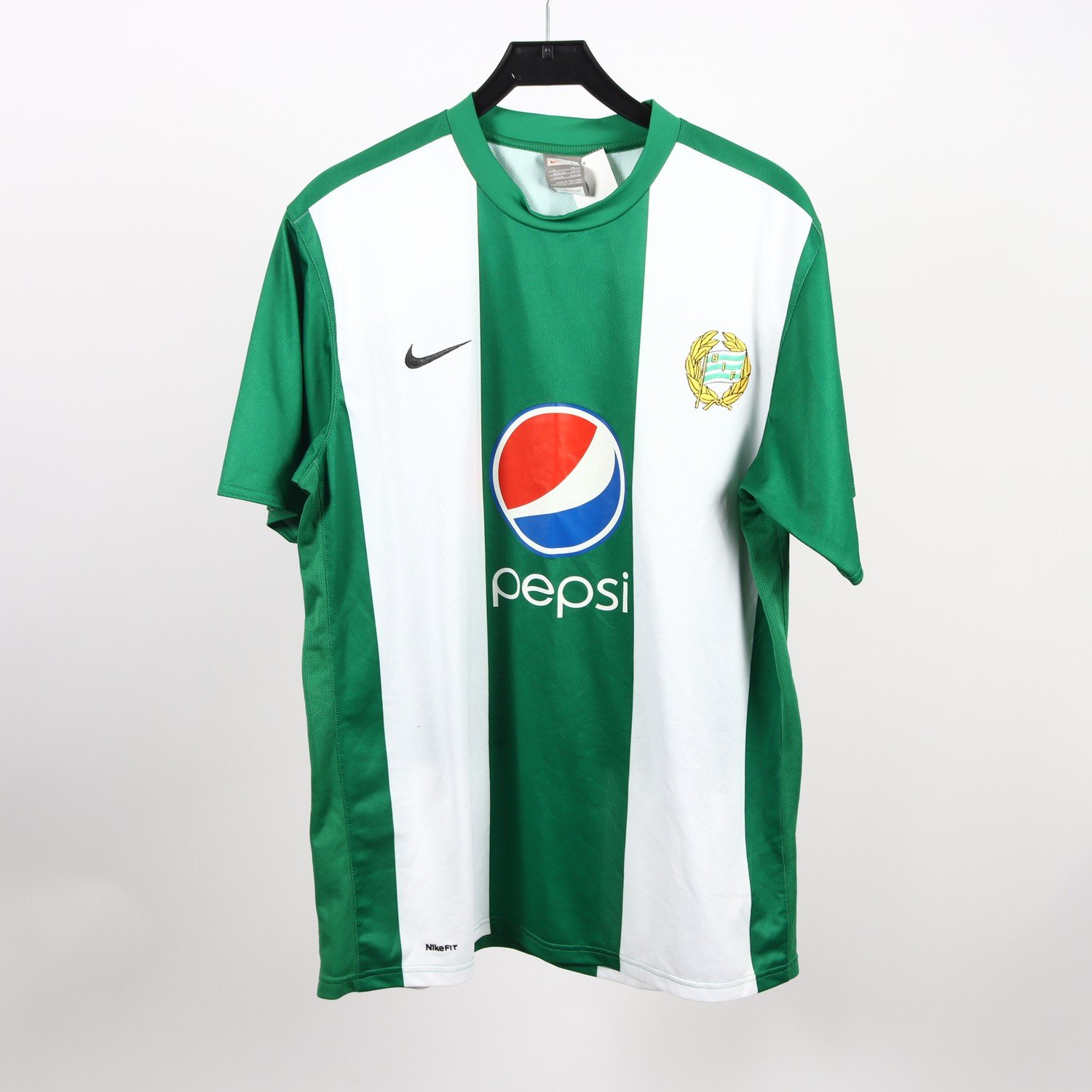 Sporttröja, HIF Hammarby, grön,vit, stl. L