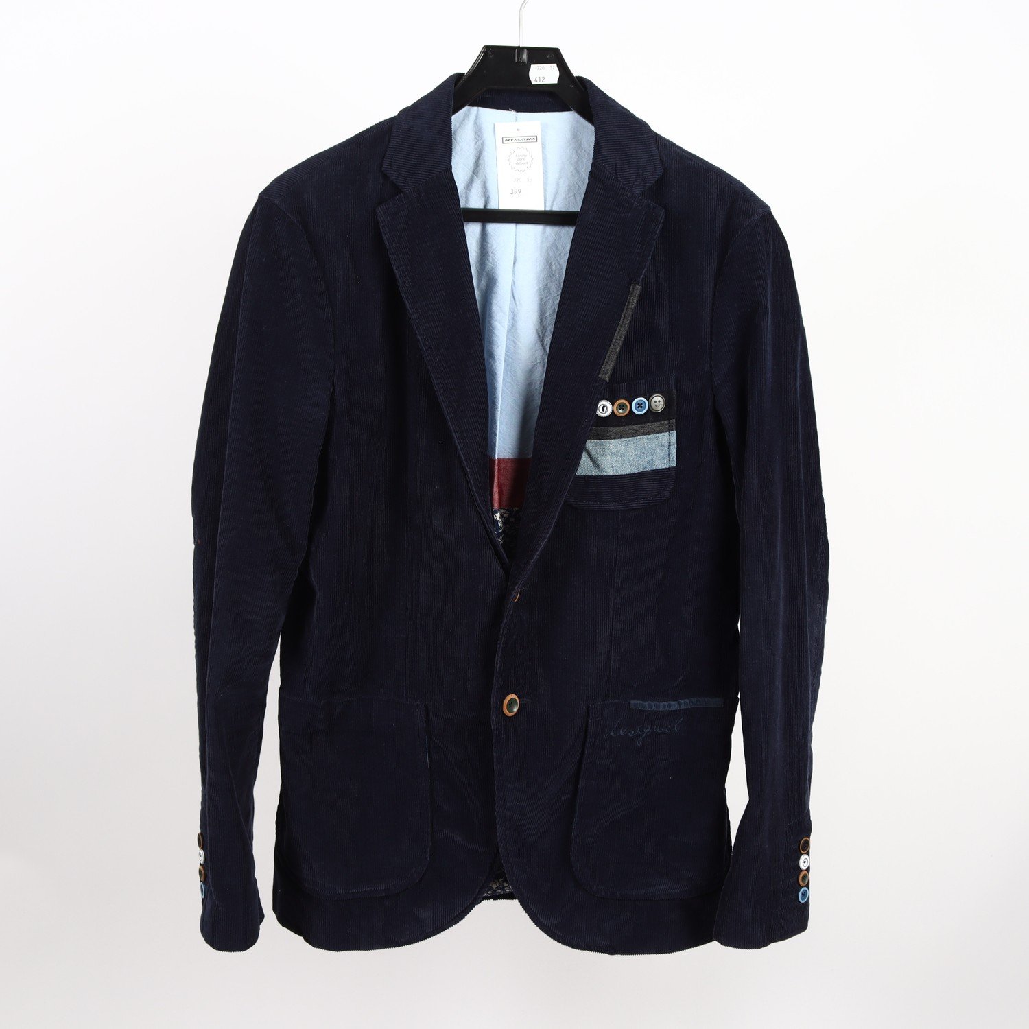 Kavaj, Desigual, blå, stl. 48
